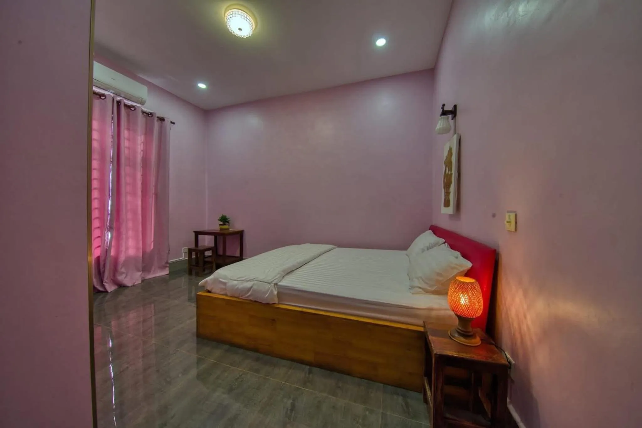 Bed in Kalinga Art Home Guest House