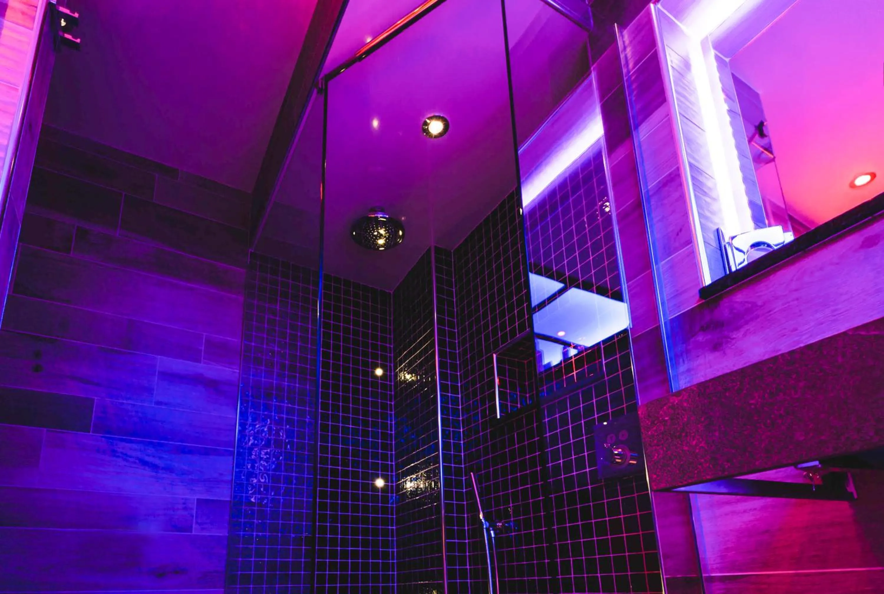 Shower in Church Suites by The Cranleigh Boutique