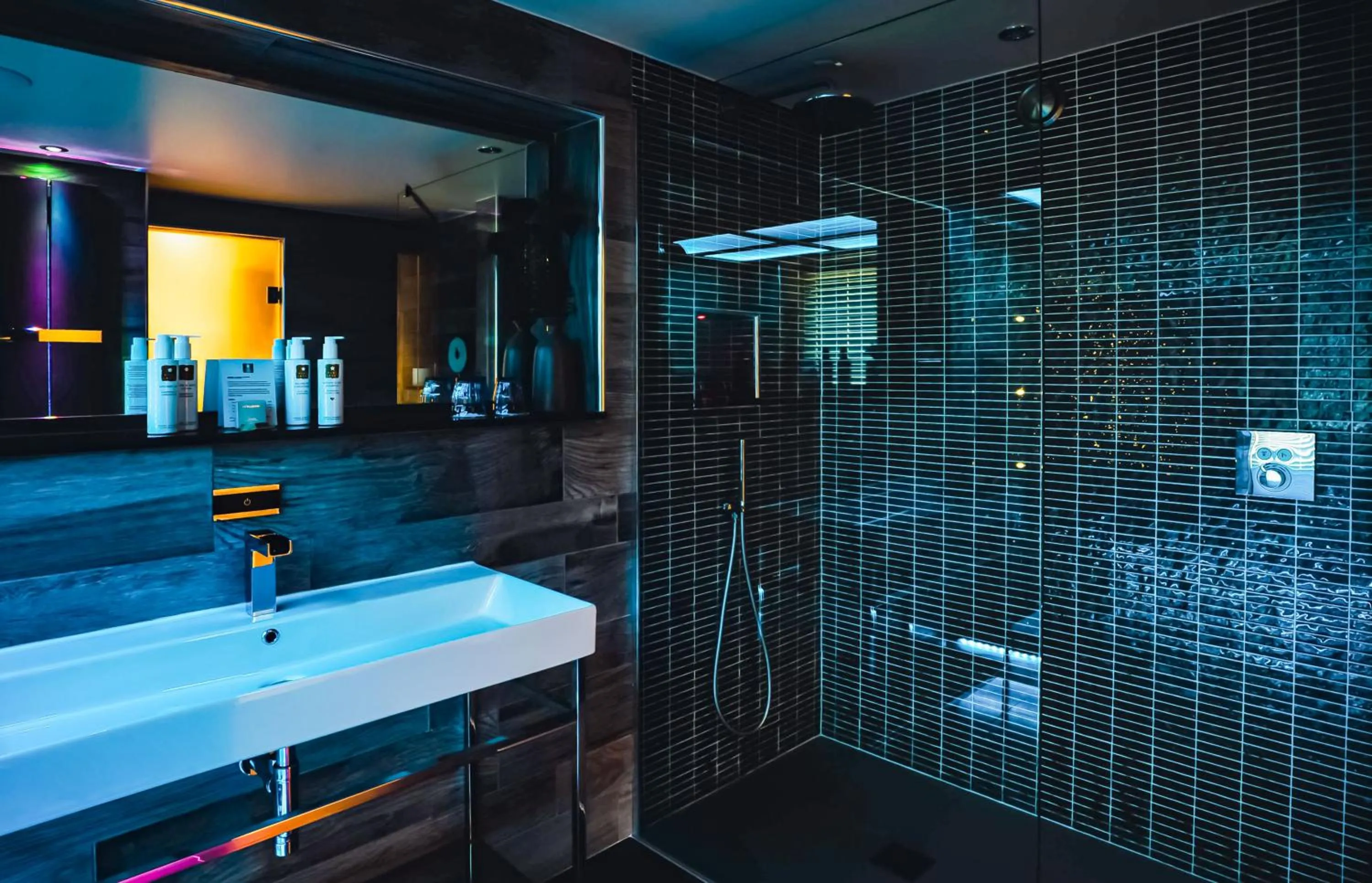 Shower in Church Suites by The Cranleigh Boutique