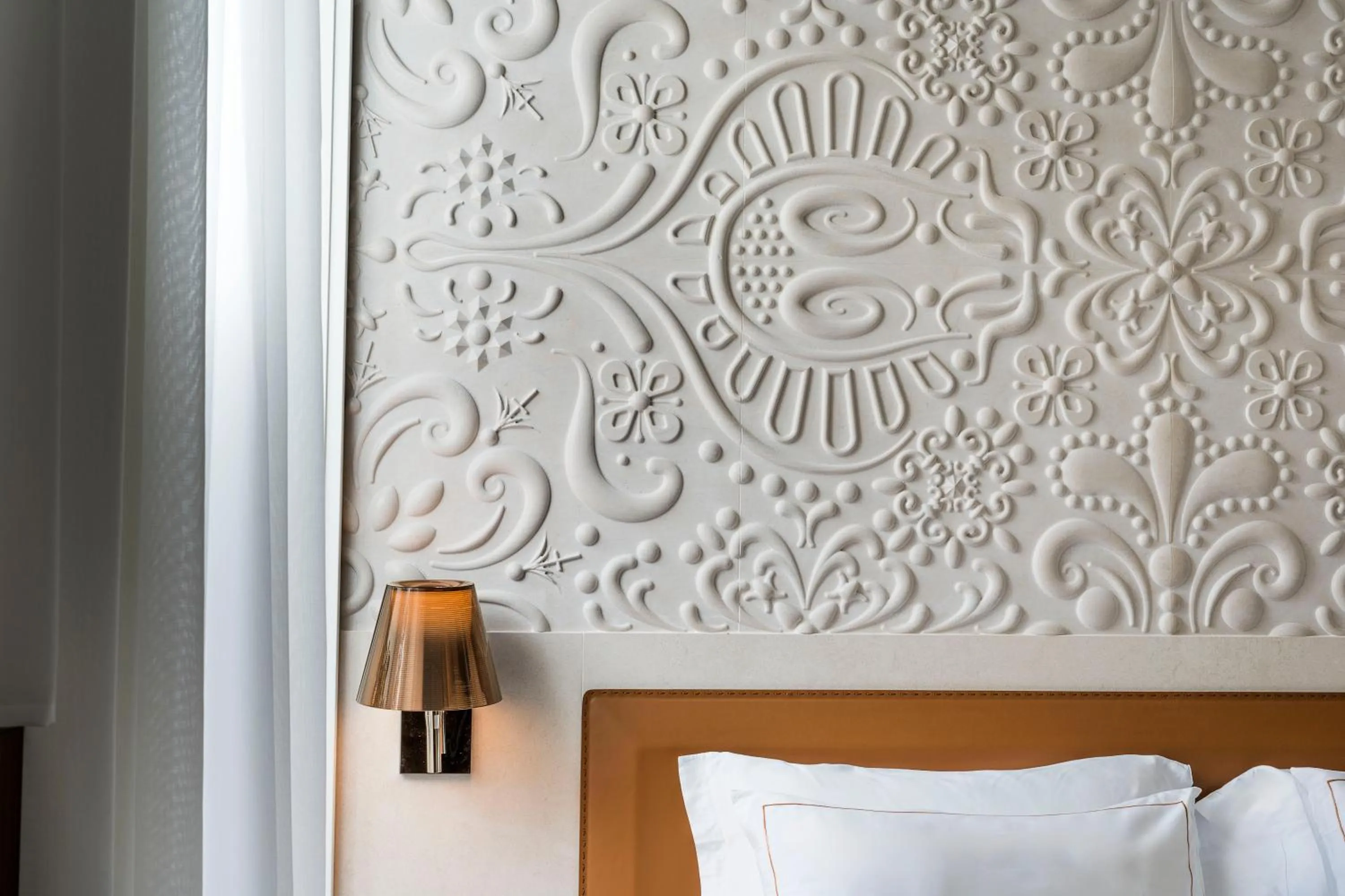 Decorative detail, Bed in Maniace Boutique Hotel Ortigia - UNA Esperienze