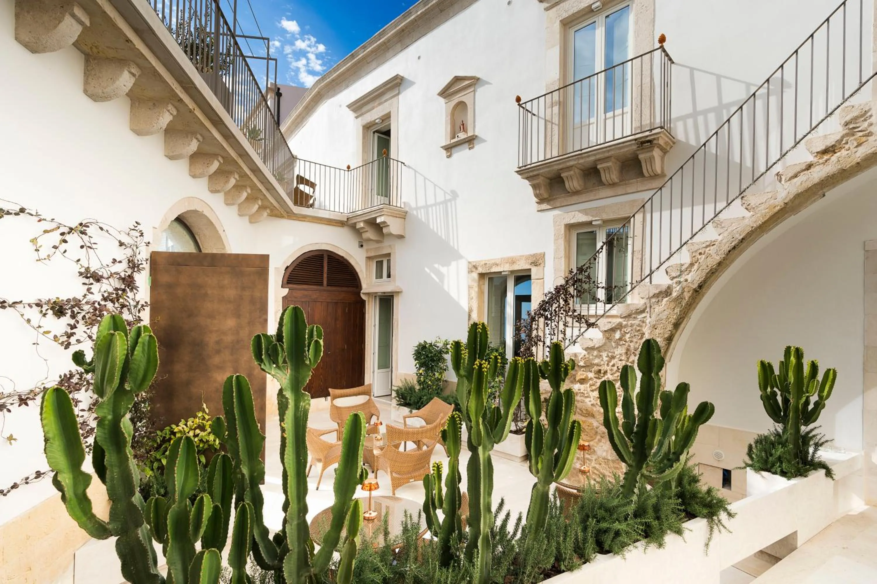 Balcony/Terrace in Maniace Boutique Hotel Ortigia - UNA Esperienze