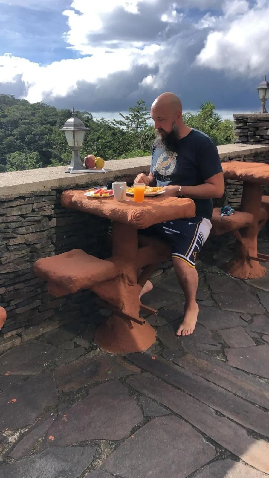 People in Cabinas Vista Al Golfo