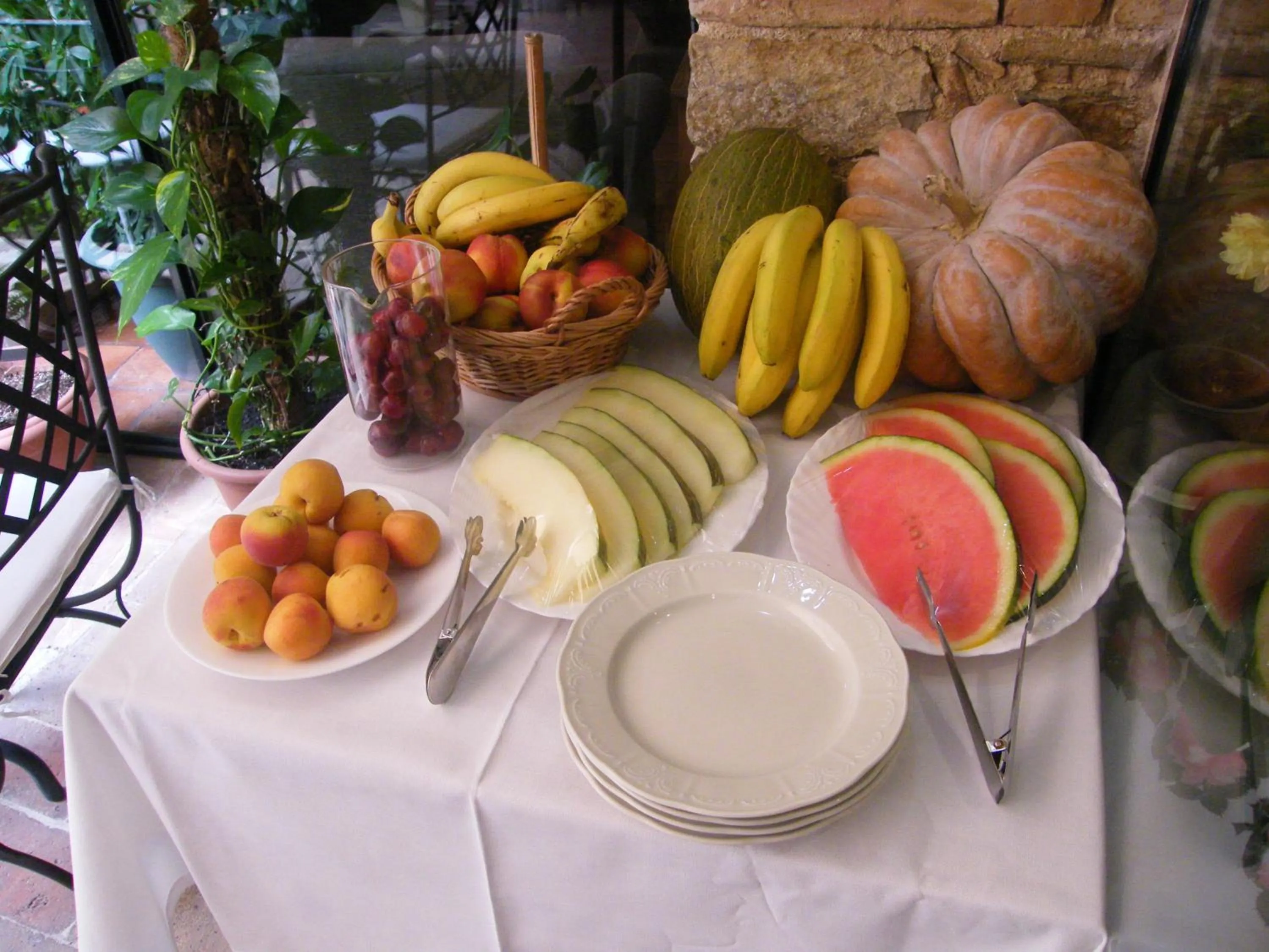 Continental breakfast in Hotel de La Font Peralada