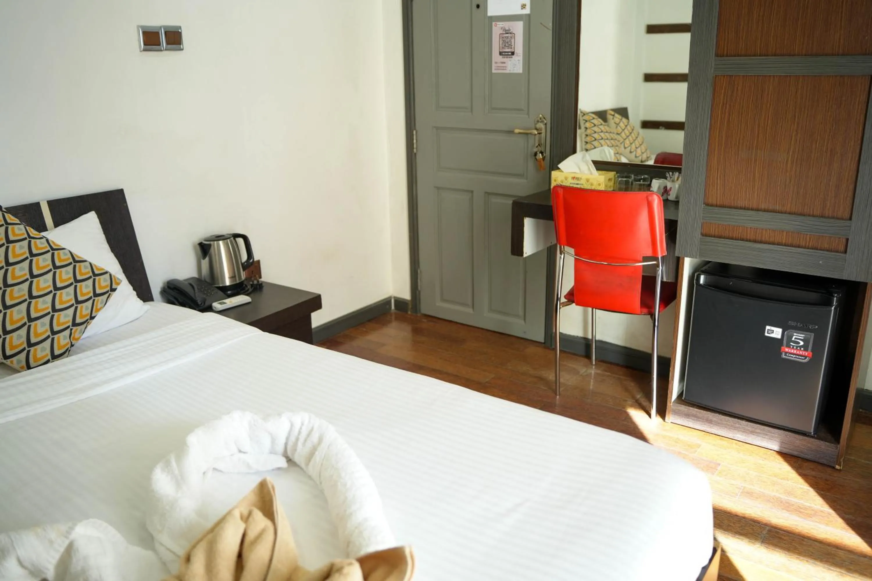 Bed in Ripple Beach Inn