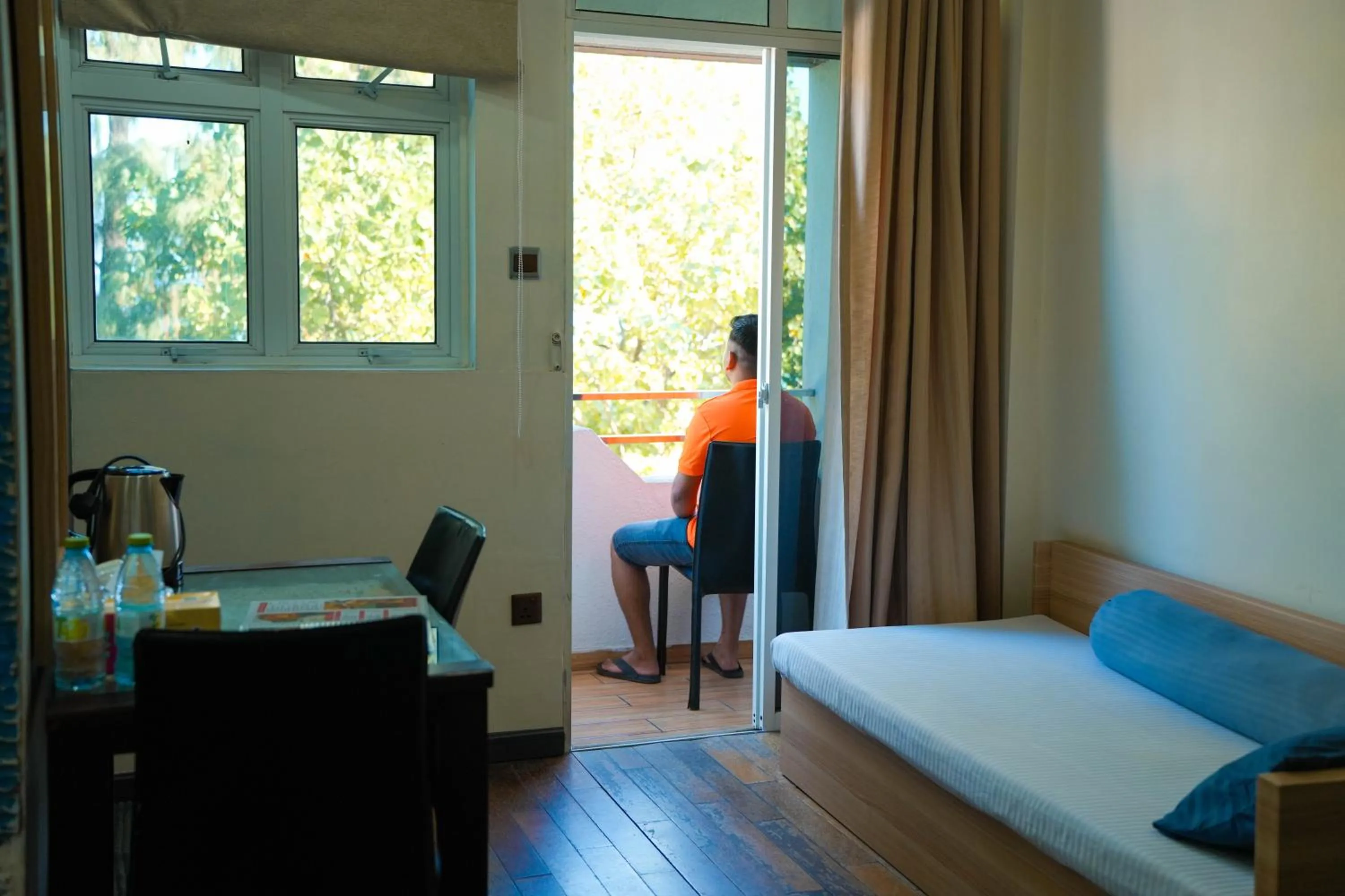 Bed in Ripple Beach Inn