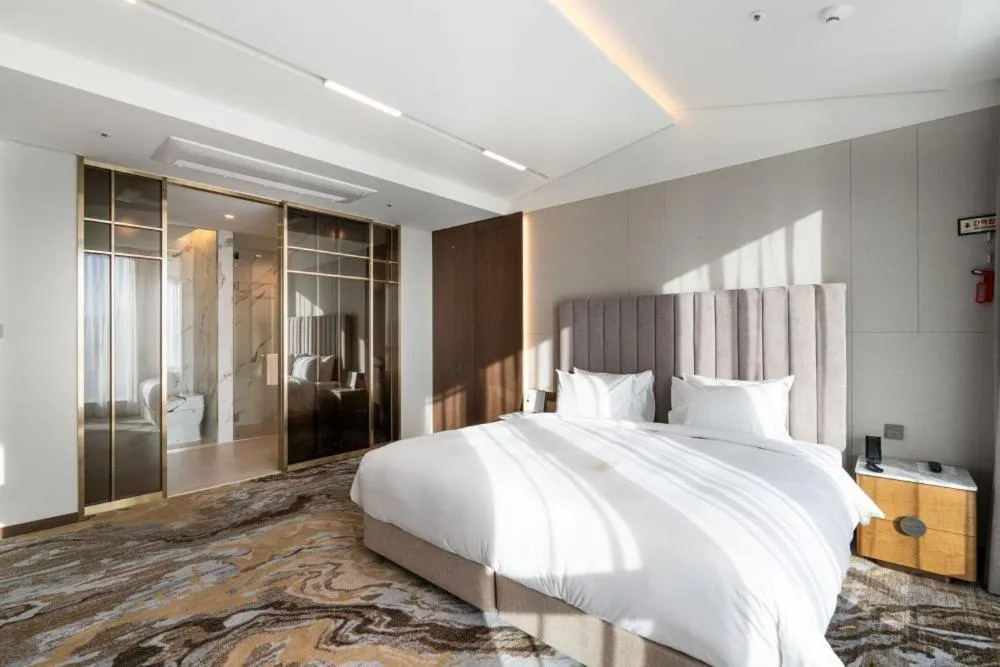 Bed in Stanford hotel Andong