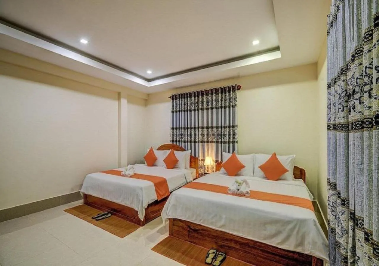 Bed in Punleu Raksmey Boutique VIP