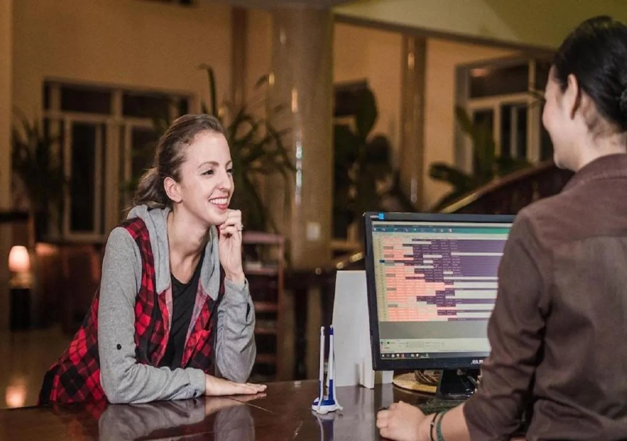 Lobby or reception in Punleu Raksmey Boutique VIP