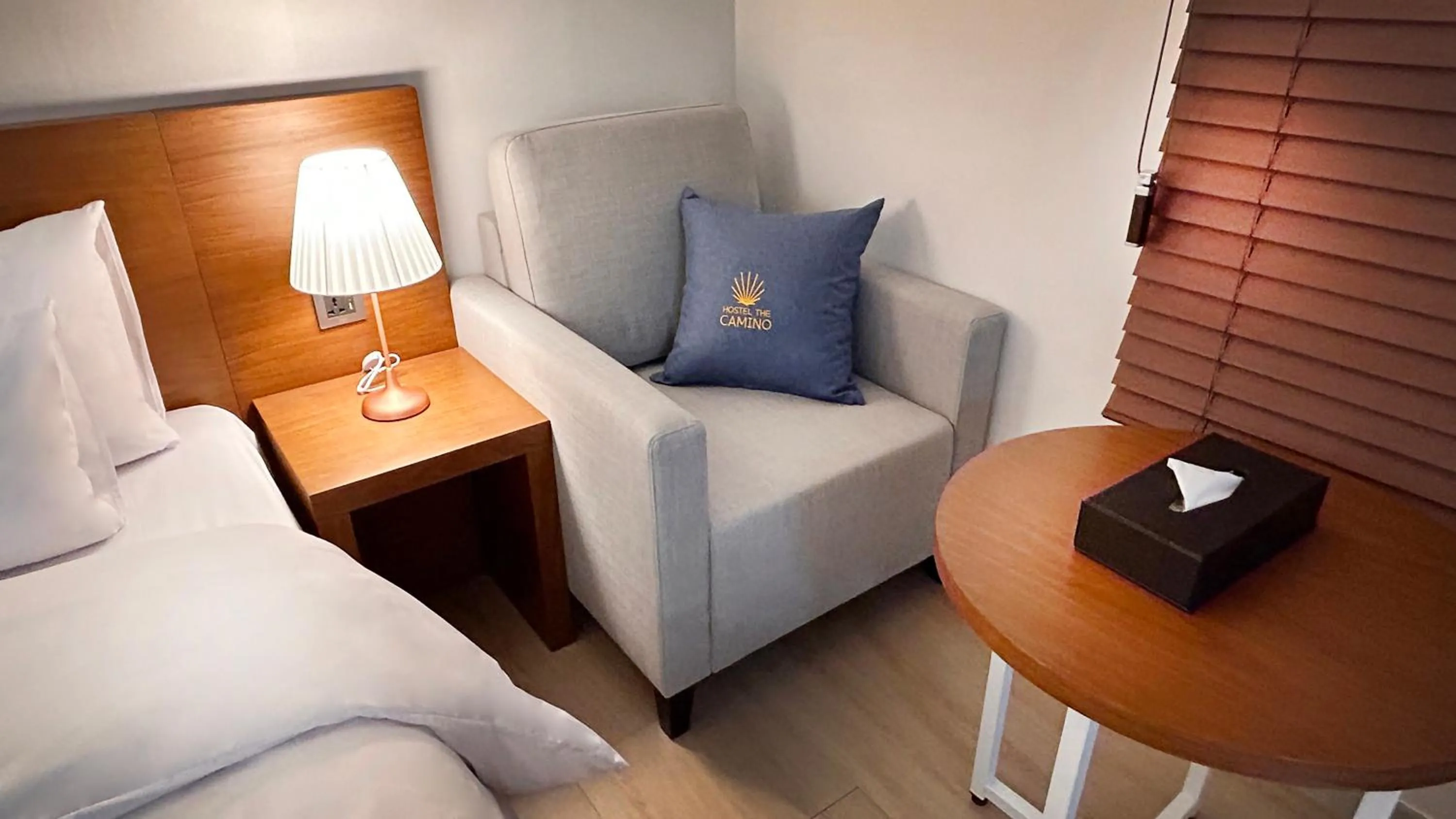 Living room, Bed in Hostel the Camino Seoul