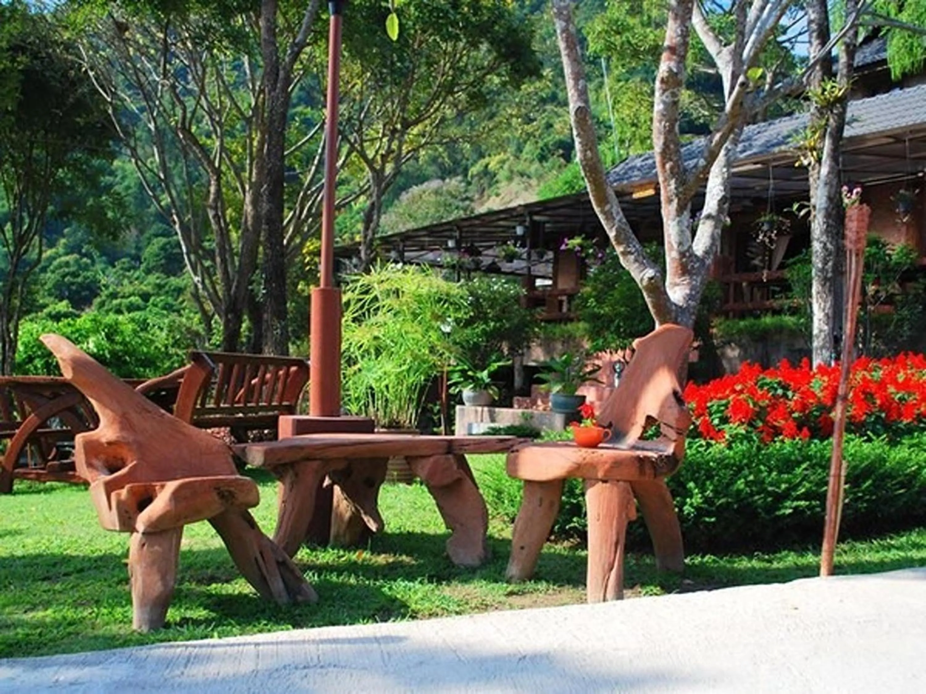 Seating area in Insda Wellness Resort