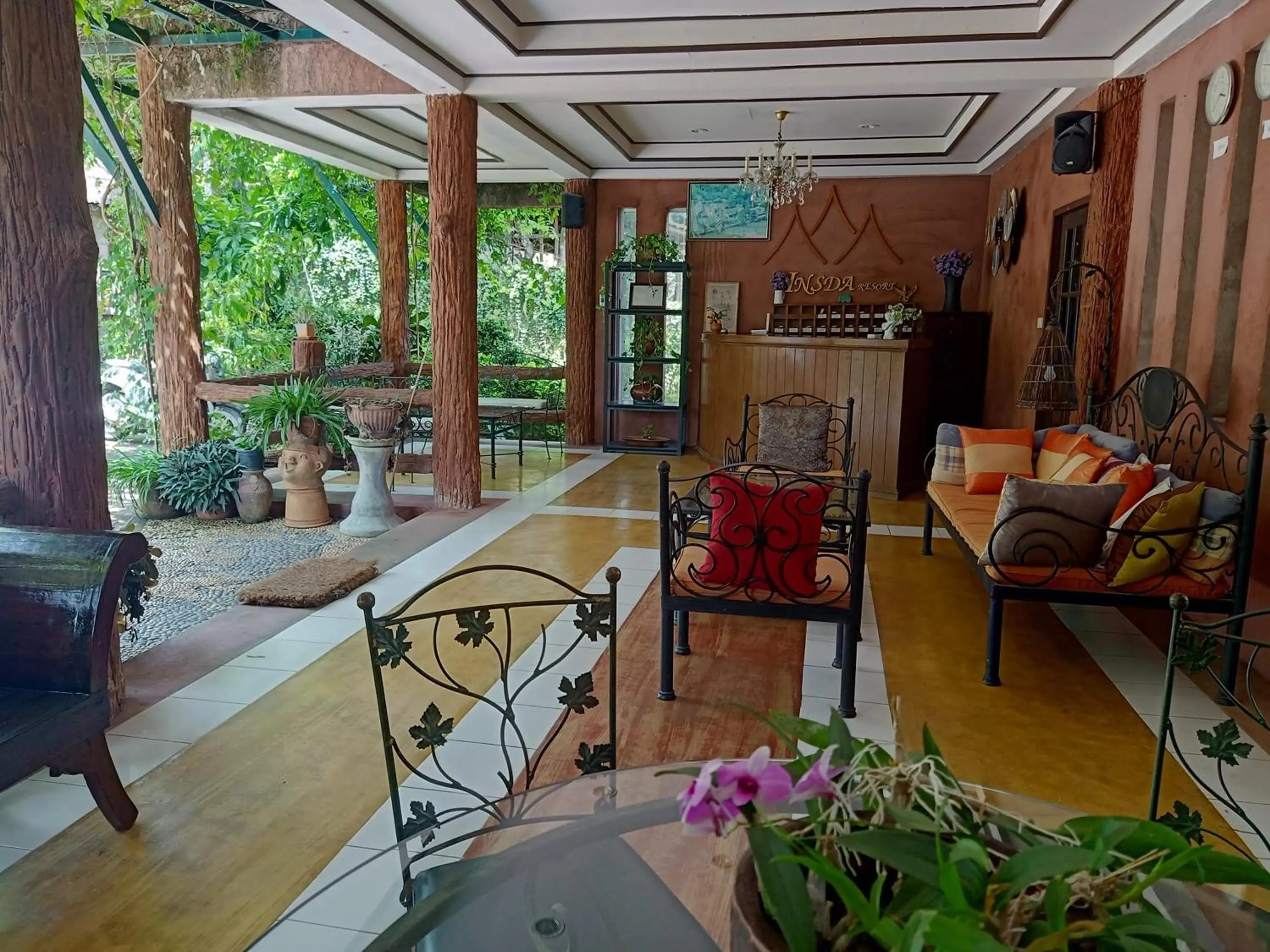 Seating area in Insda Wellness Resort