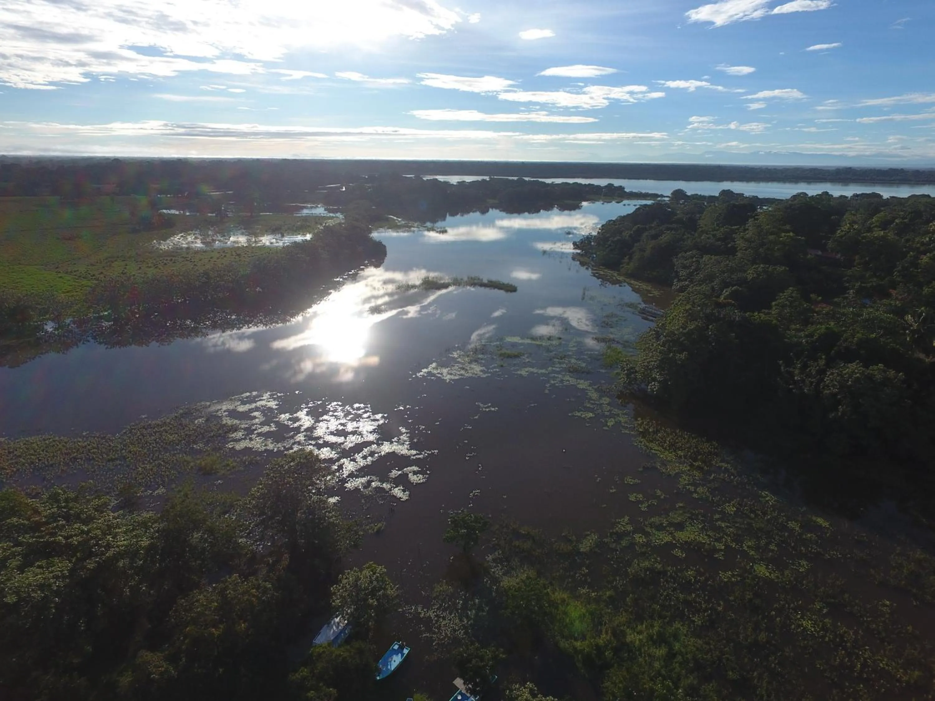 On site in Hotel de Campo Caño Negro