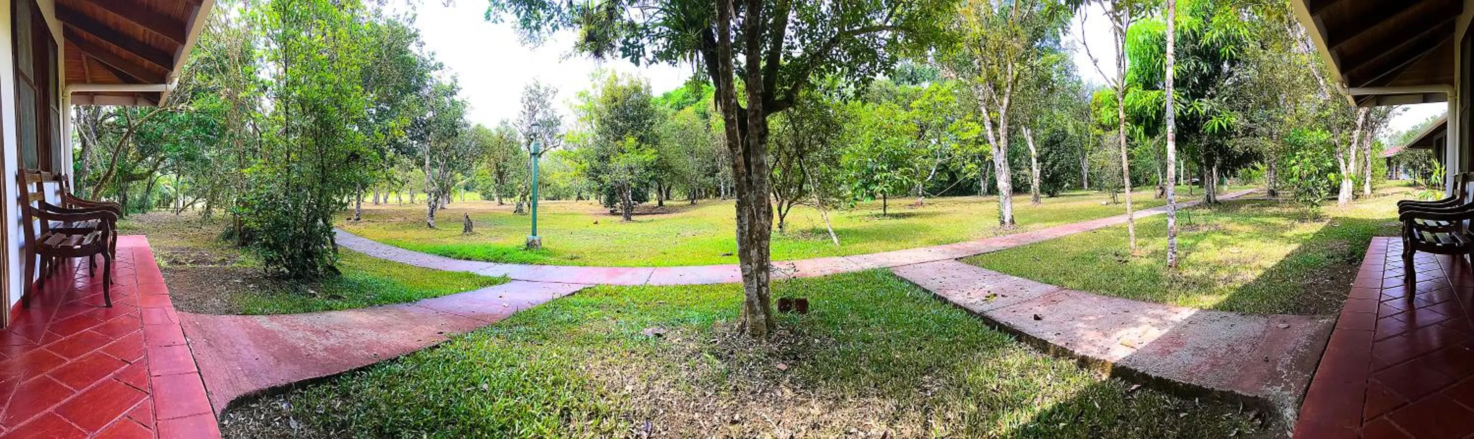 Garden in Hotel de Campo Caño Negro