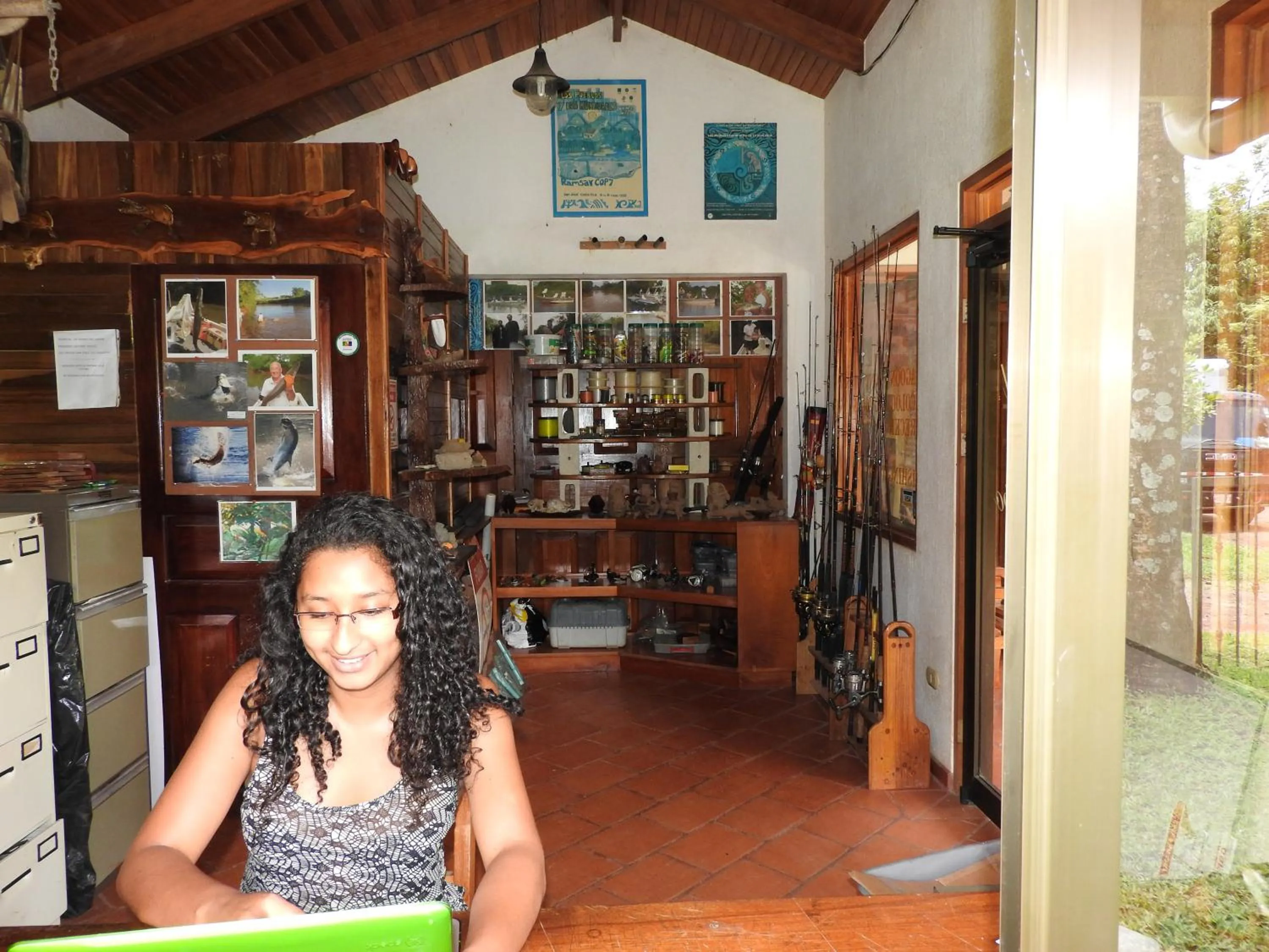 Lobby or reception in Hotel de Campo Caño Negro