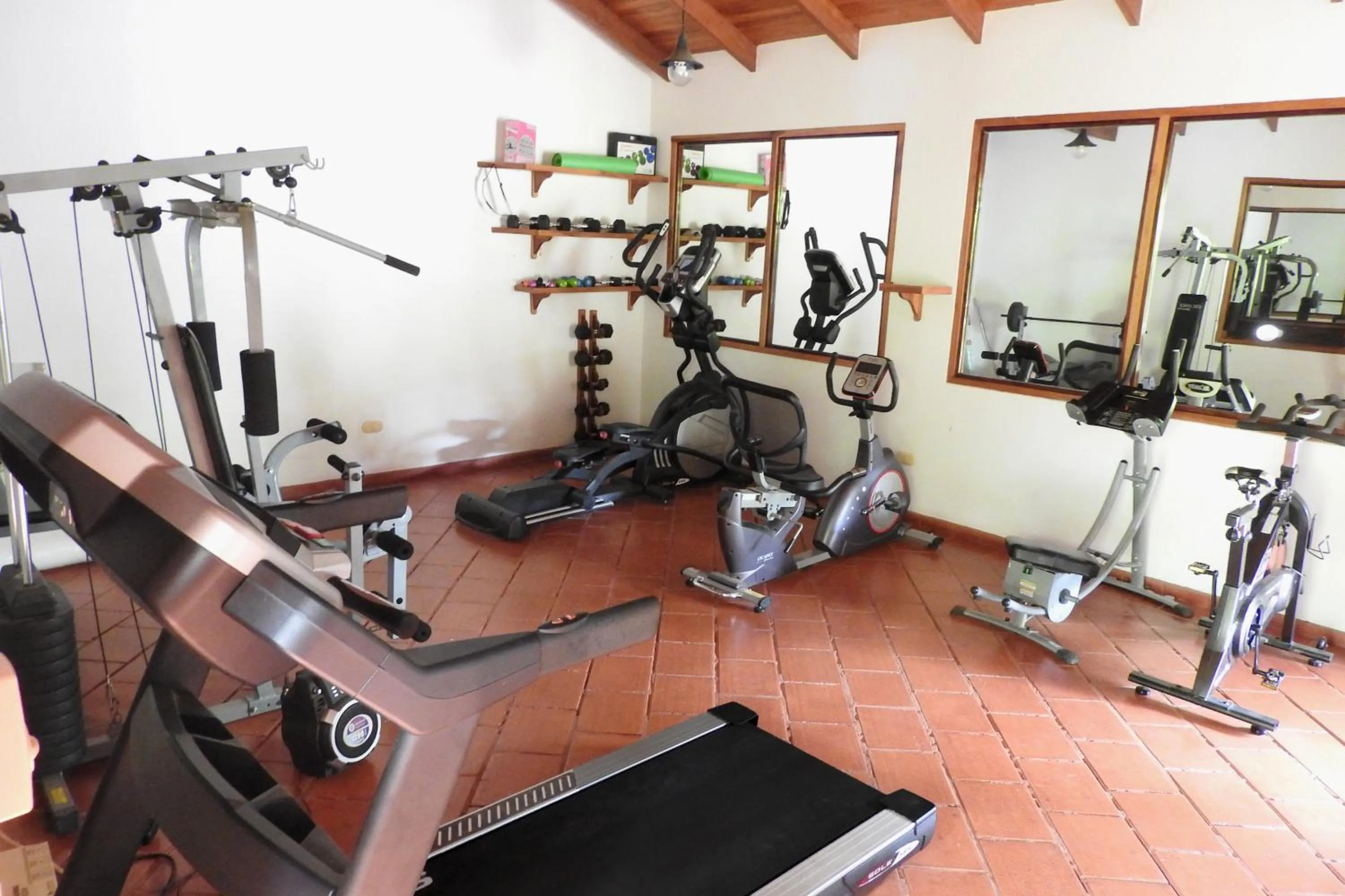 Fitness centre/facilities in Hotel de Campo Caño Negro