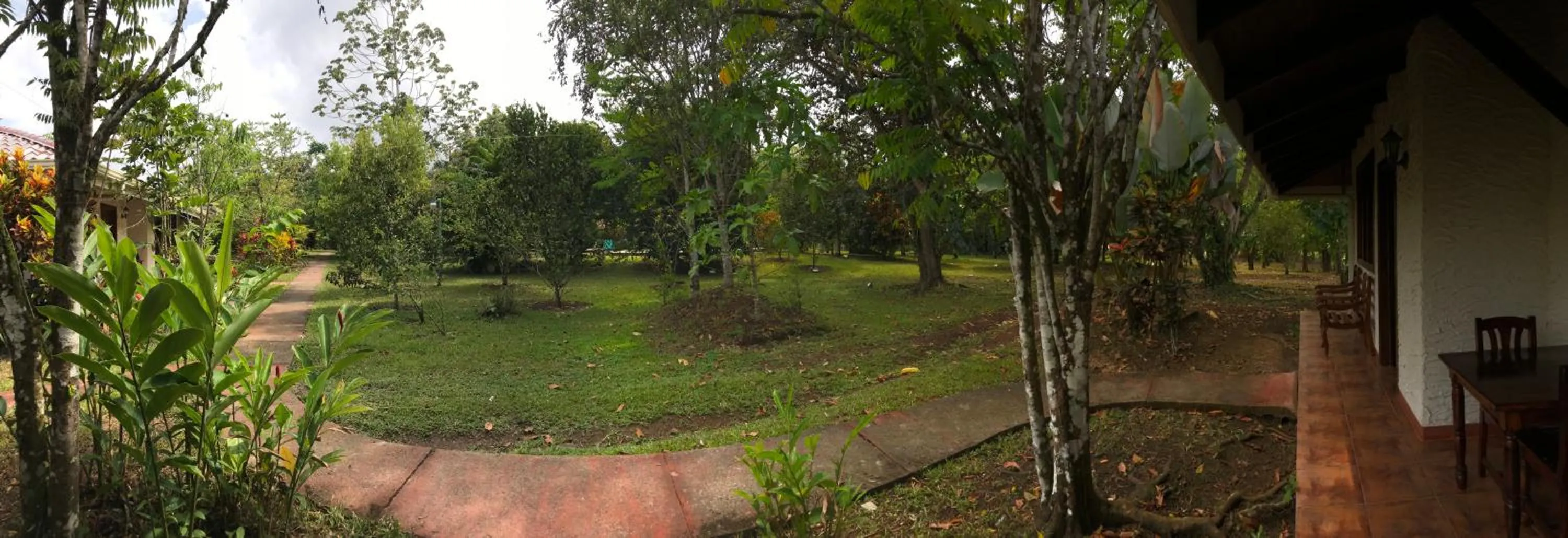 Garden in Hotel de Campo Caño Negro