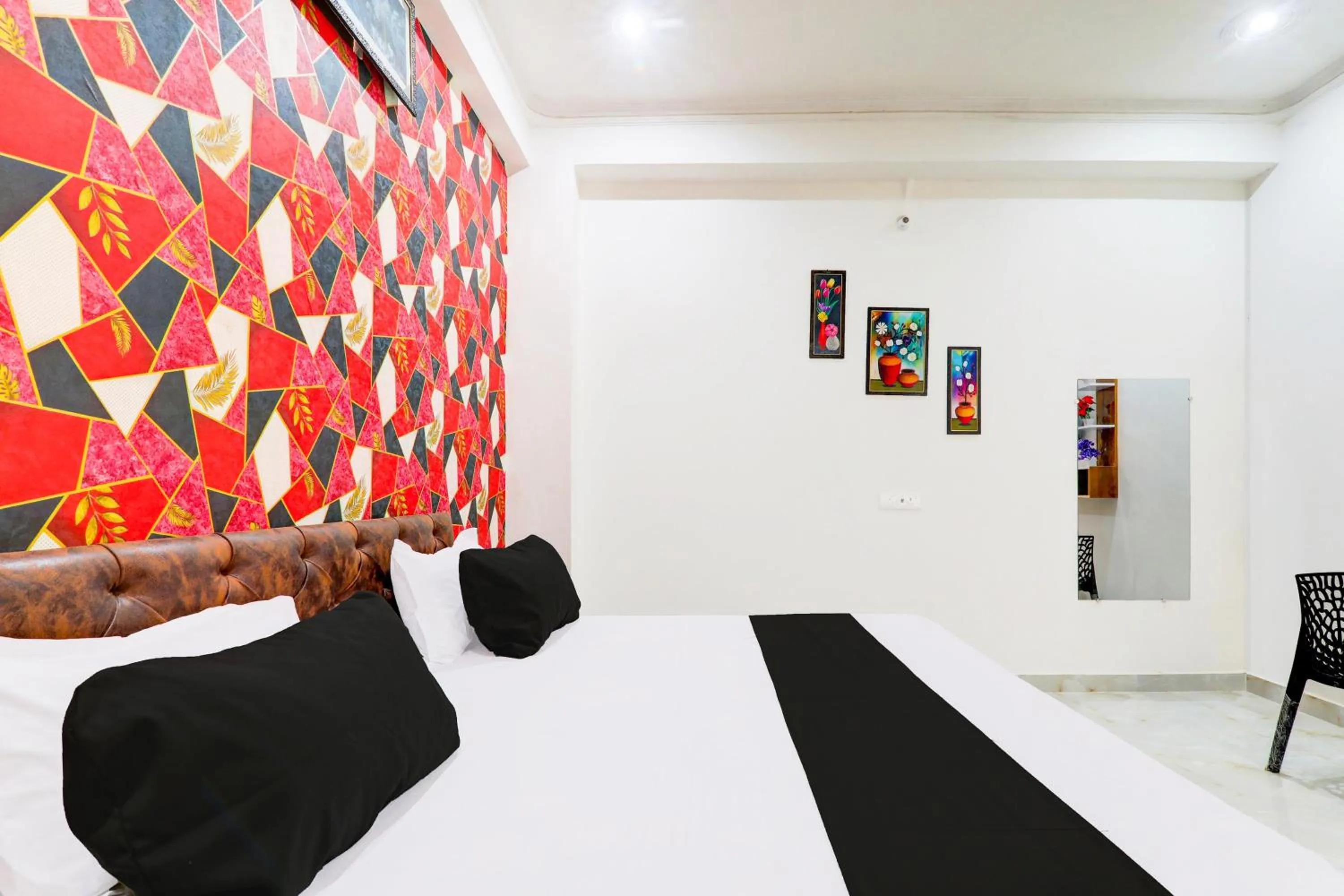 Bedroom, Bed in Hotel O by OYO Serene Inn Hotel And Restaurant