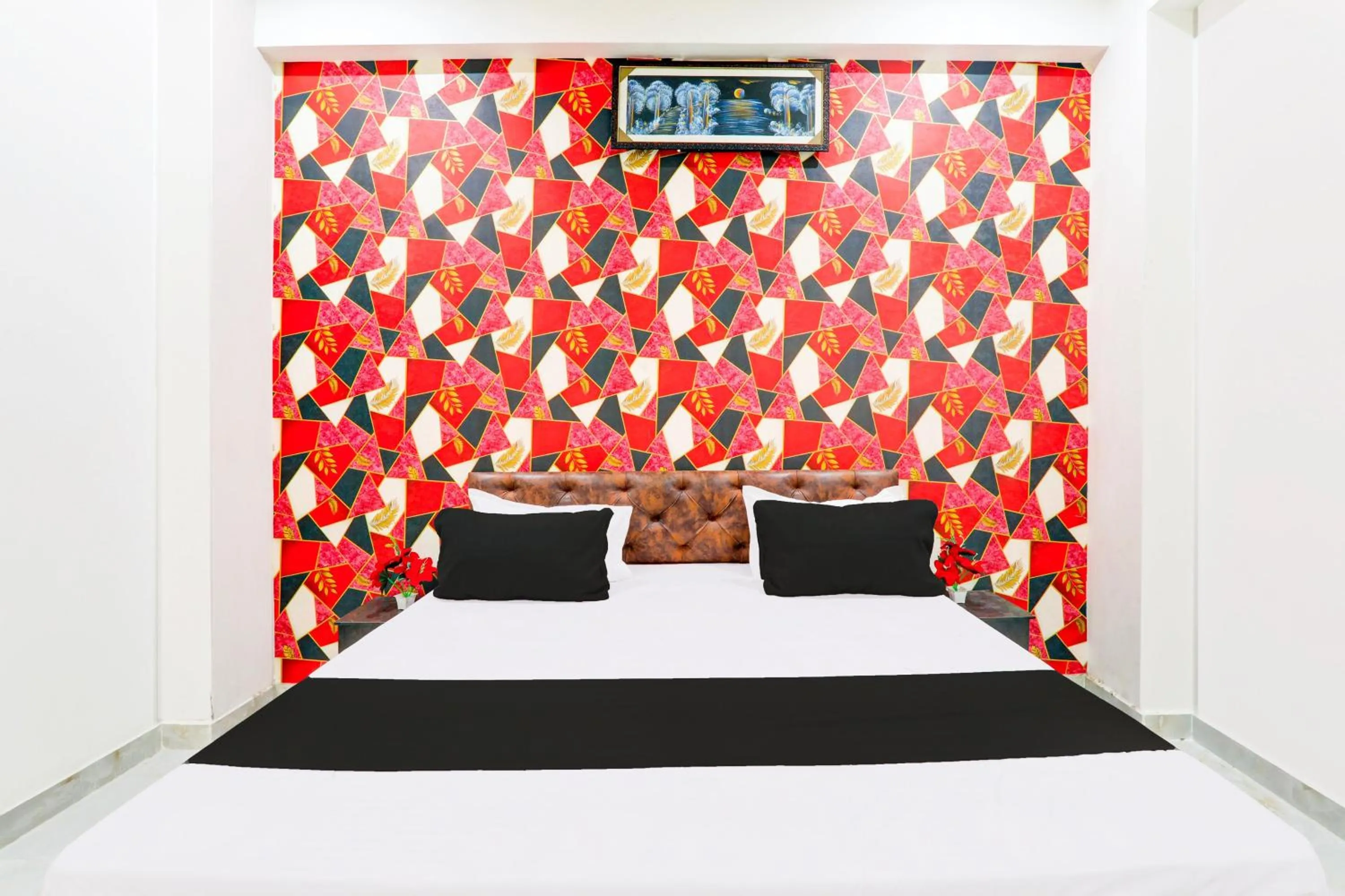 Bedroom, Bed in Hotel O by OYO Serene Inn Hotel And Restaurant