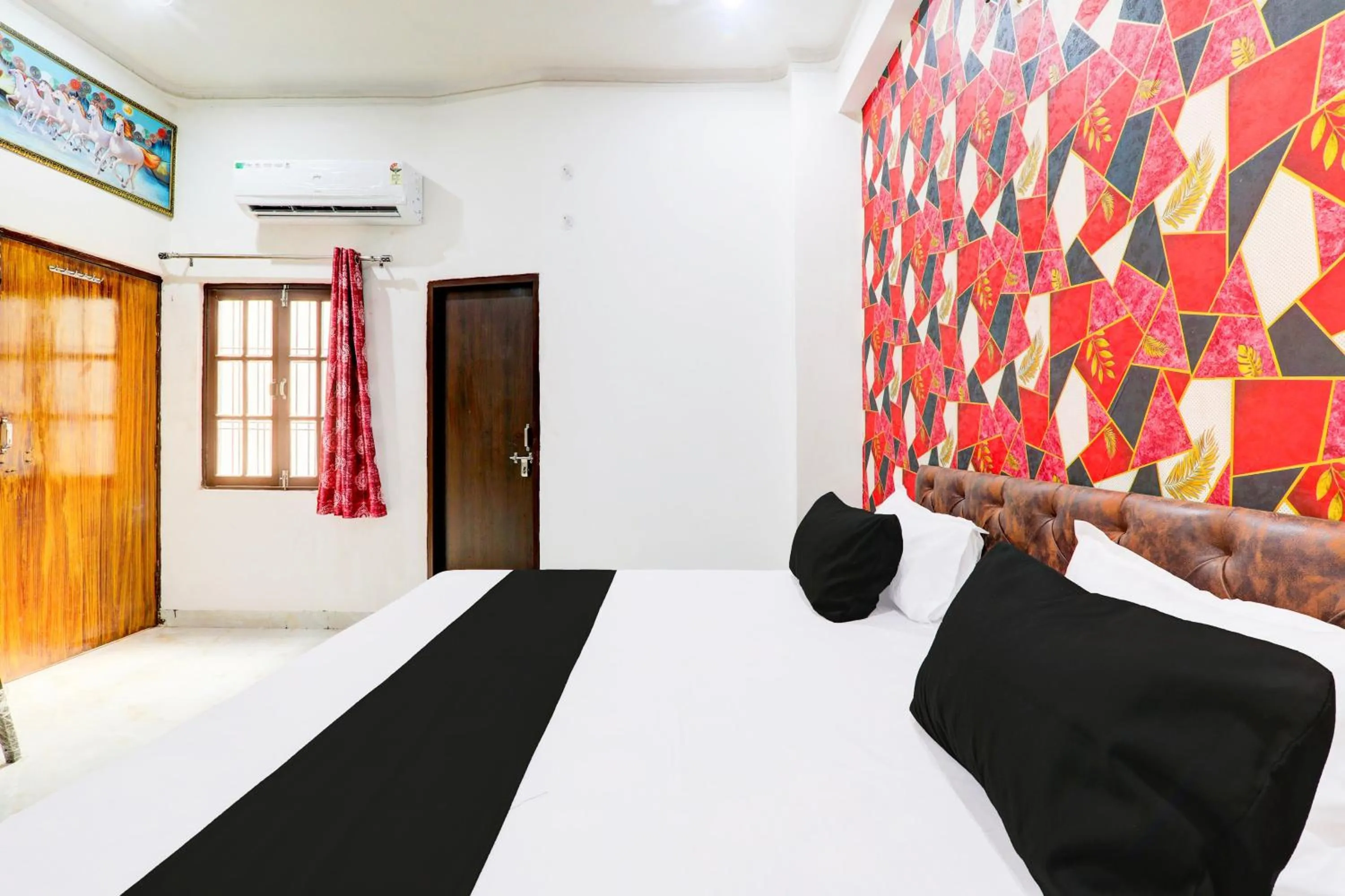 Bedroom, Bed in Hotel O by OYO Serene Inn Hotel And Restaurant