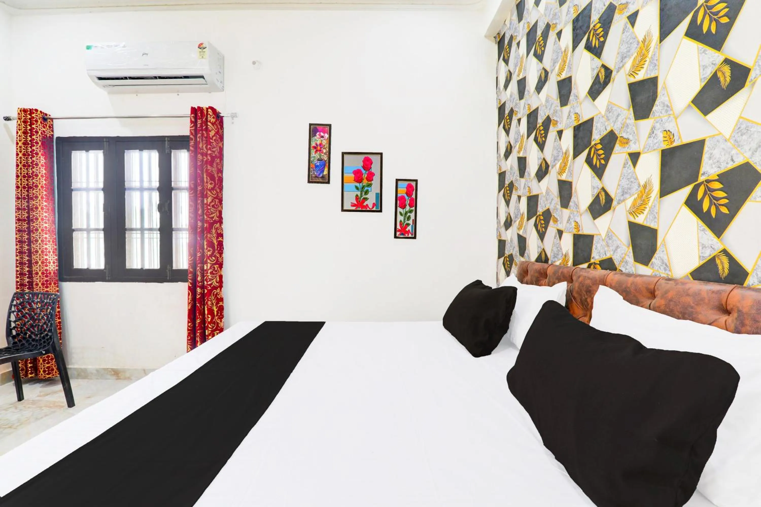 Bedroom, Bed in Hotel O by OYO Serene Inn Hotel And Restaurant