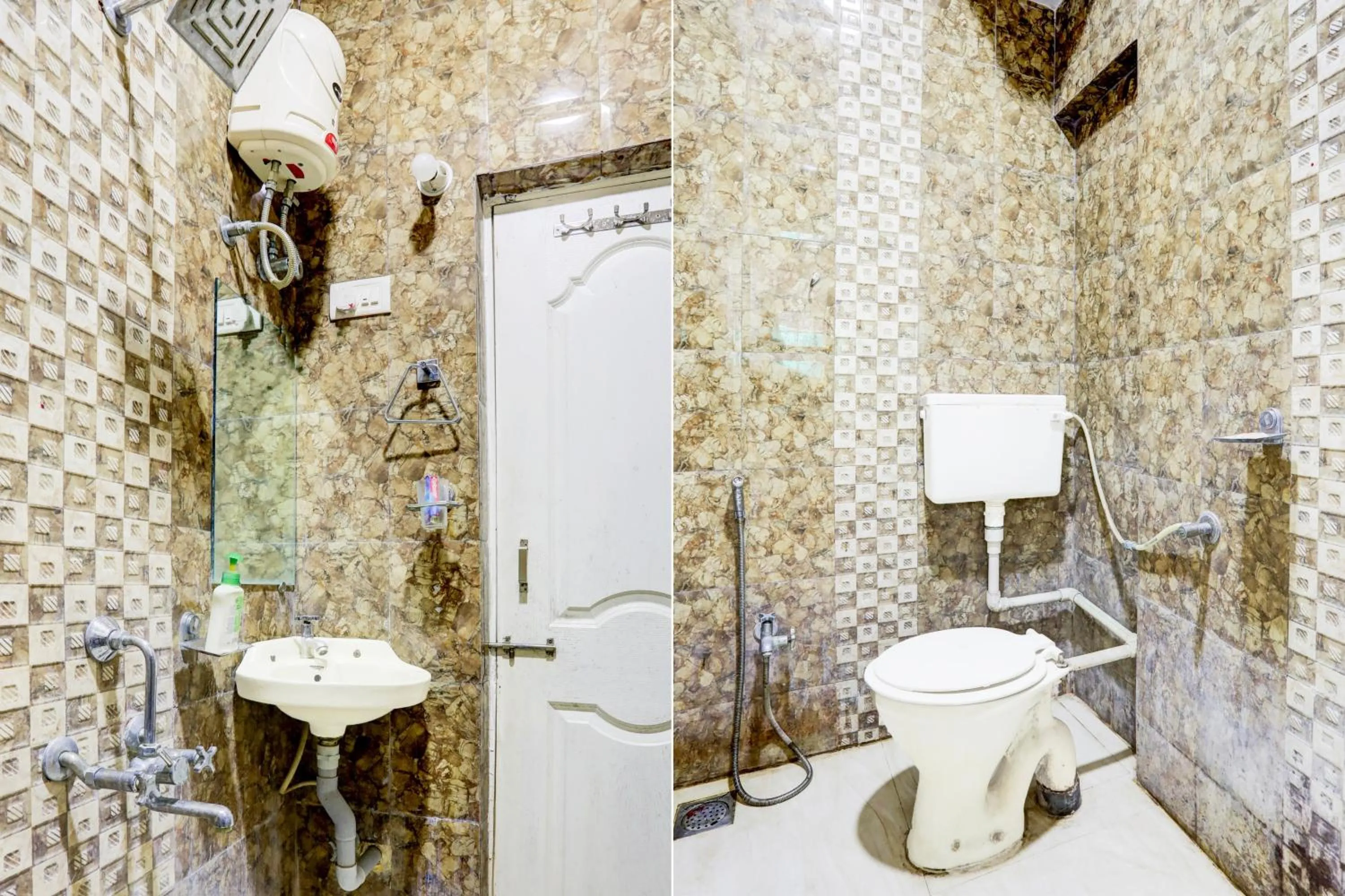 Bathroom in Hotel O GREEN PALMS