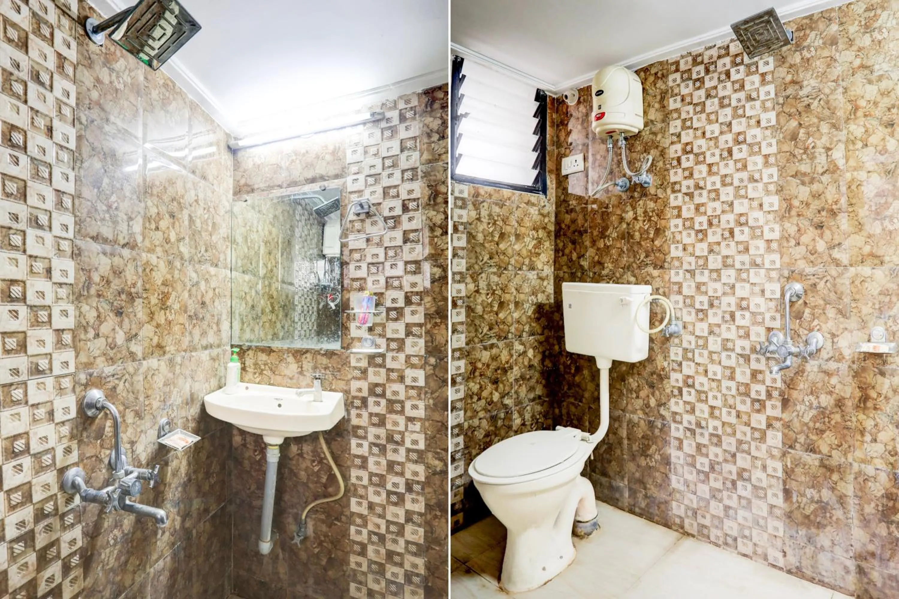 Bathroom in Hotel O GREEN PALMS