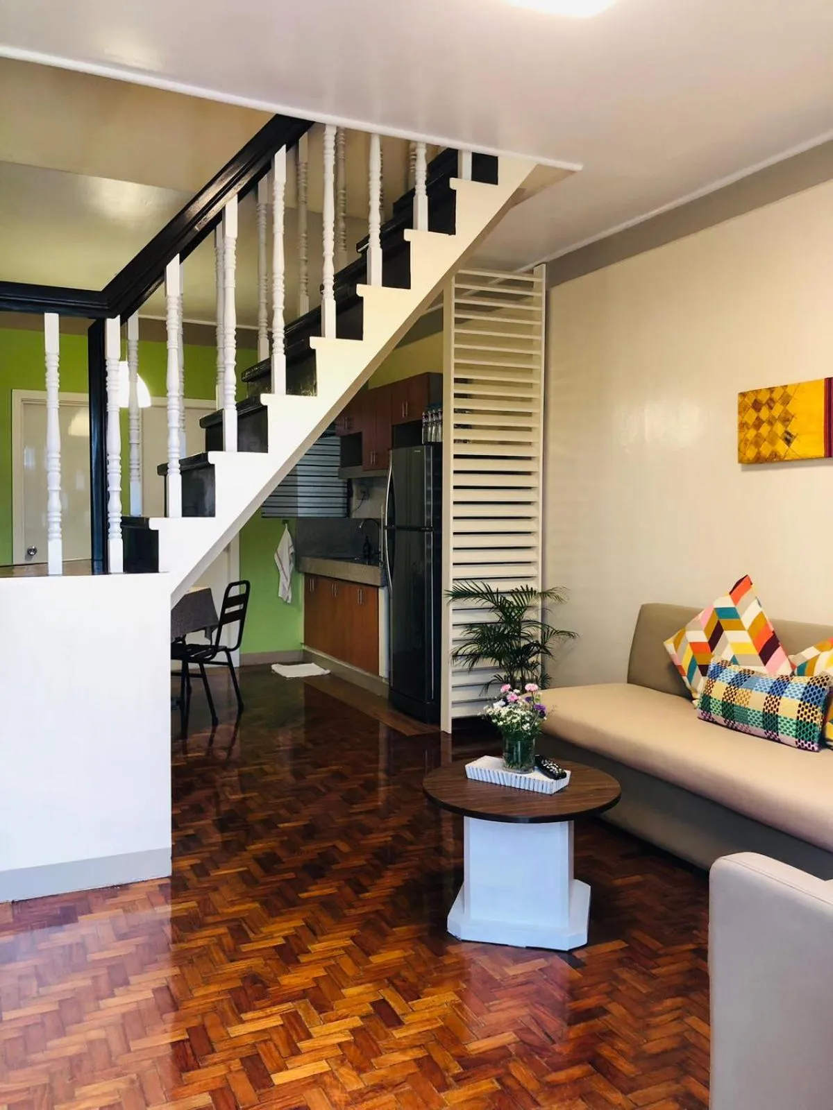 Living room in Baguio Holiday Villas
