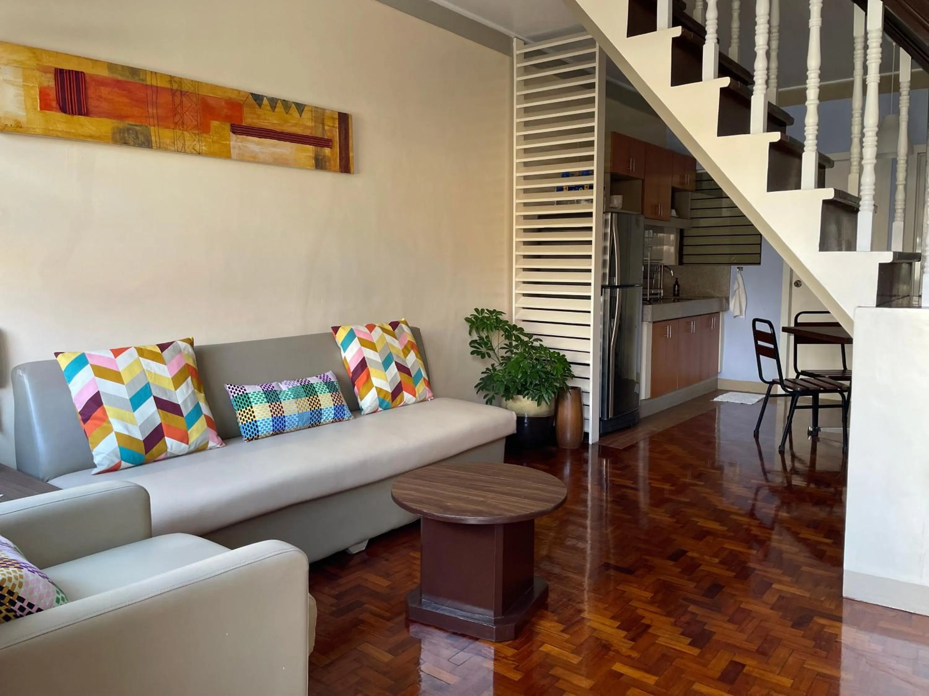 Living room in Baguio Holiday Villas