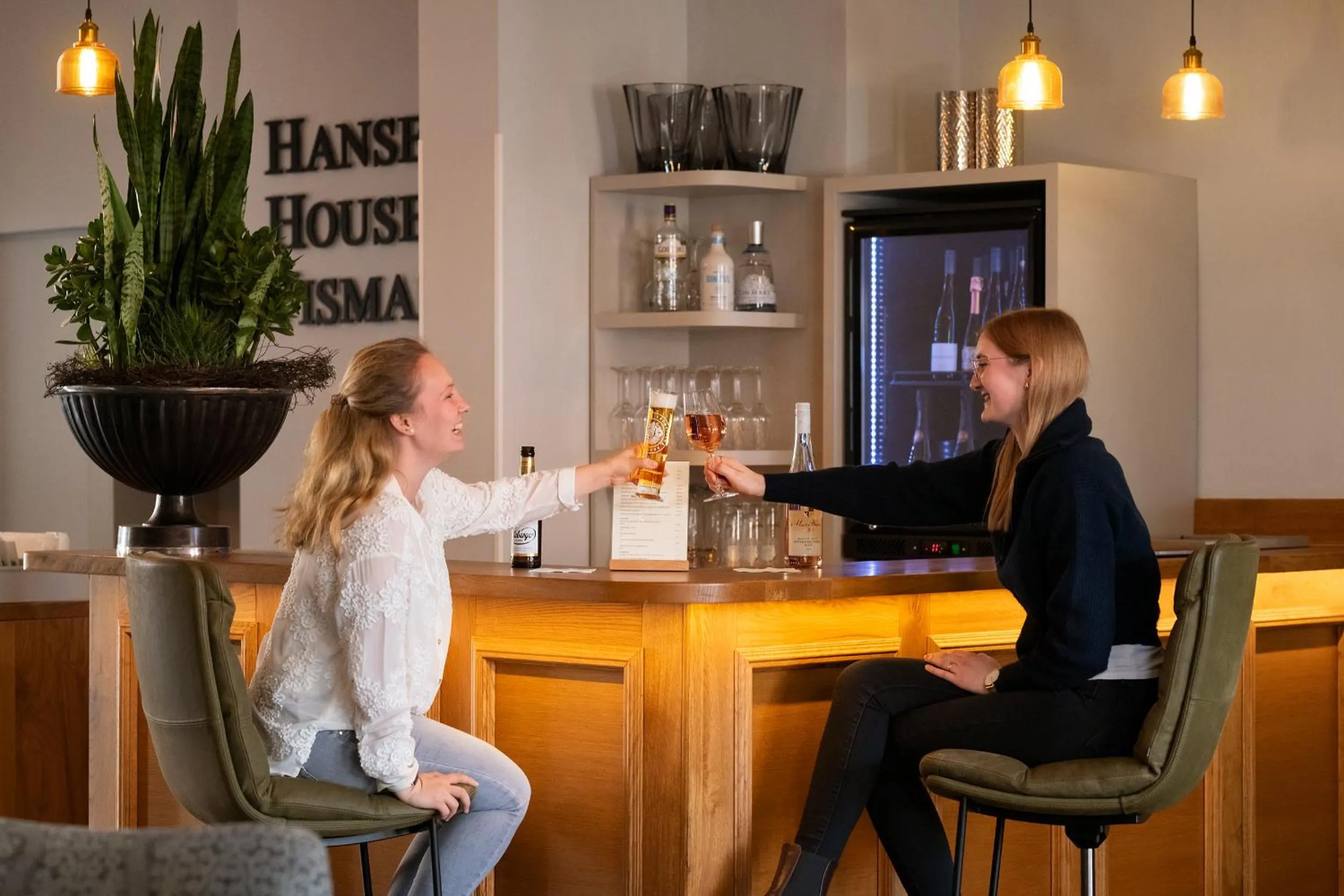 Lobby or reception in Hanse House Wismar