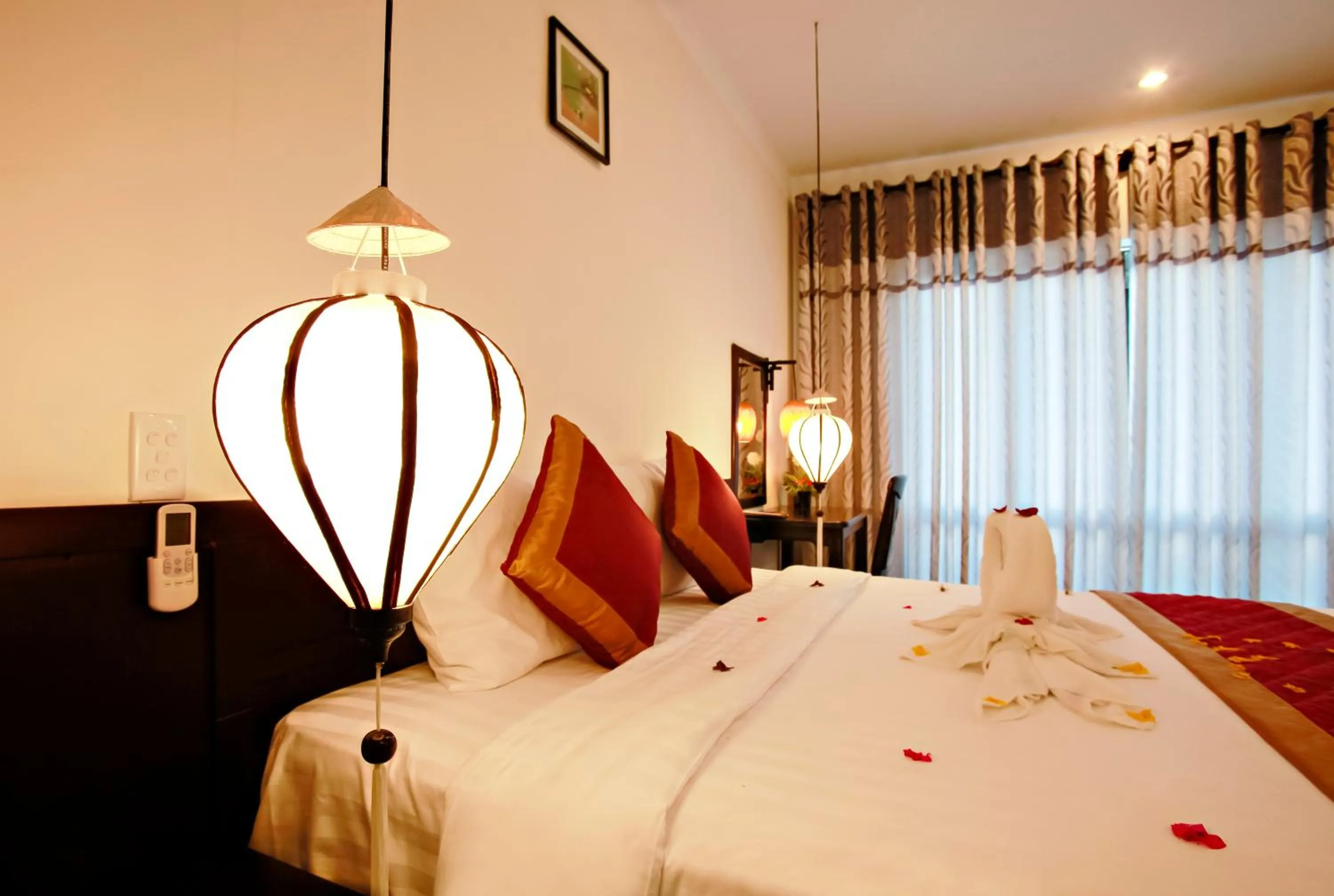 Bed in Phuc Thao Villa