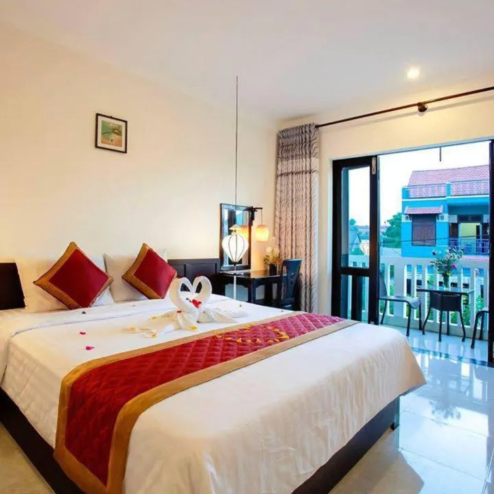 Bed in Phuc Thao Villa