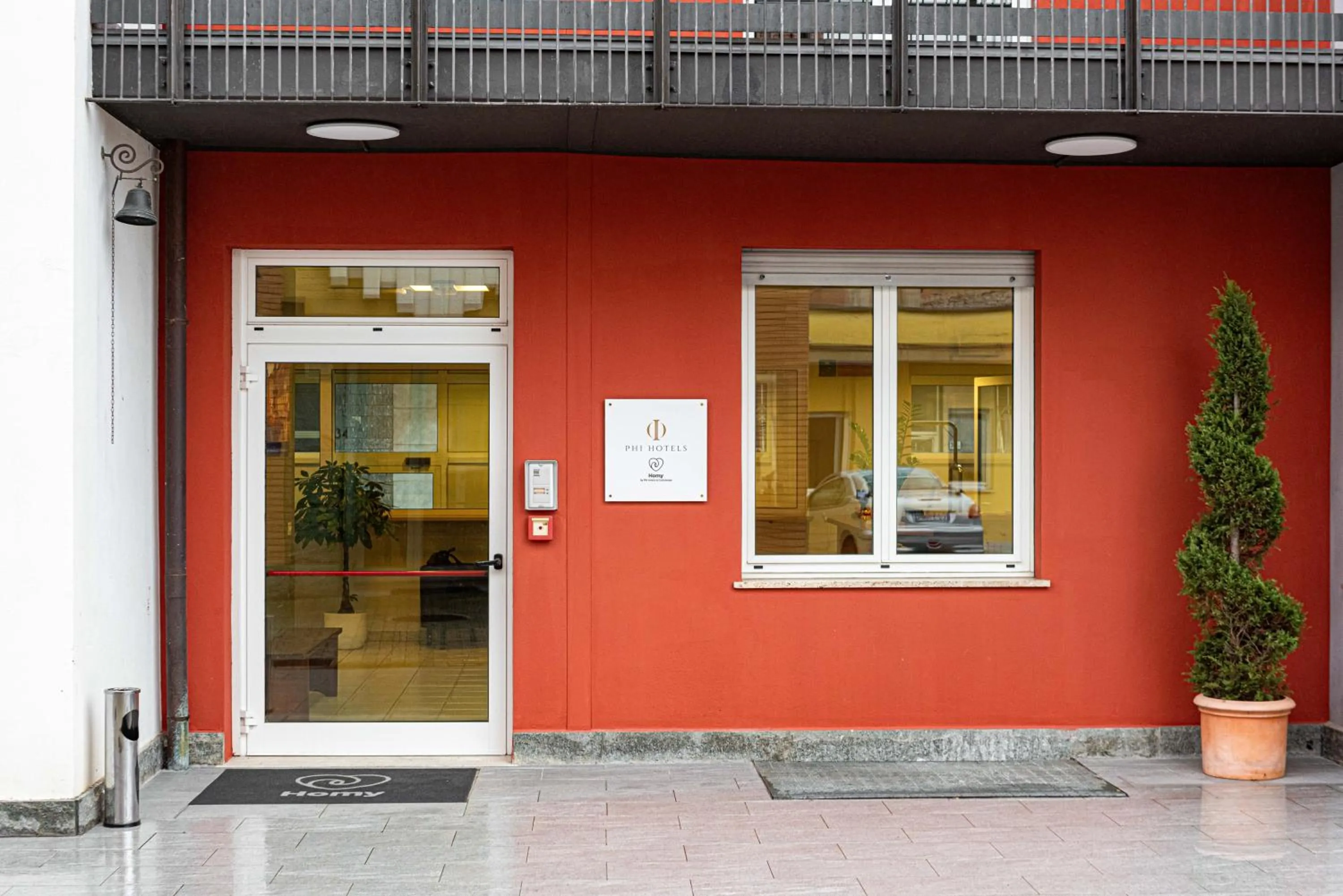 Property building in Phi Hotel Homy Druento