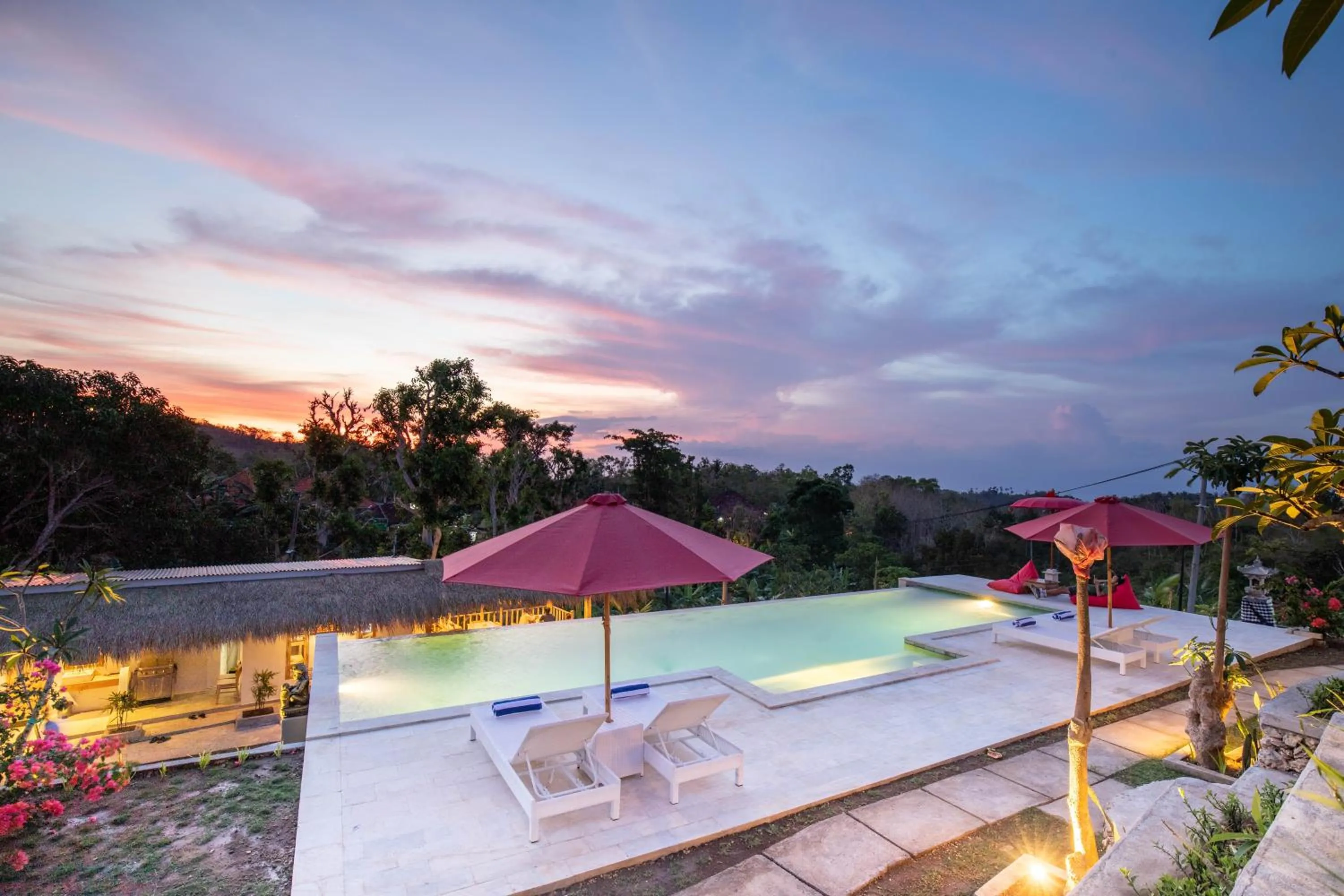 Natural landscape in Wijaya Cottage Nusa Penida