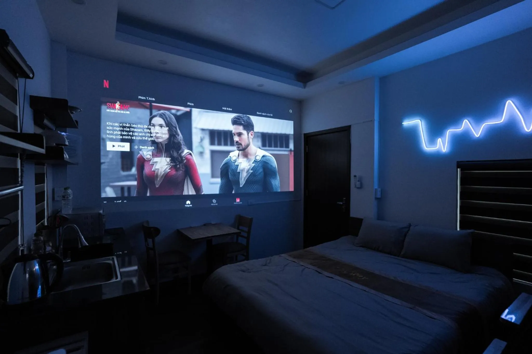 Communal lounge/ TV room, Bed in X-Stay Thư Trung