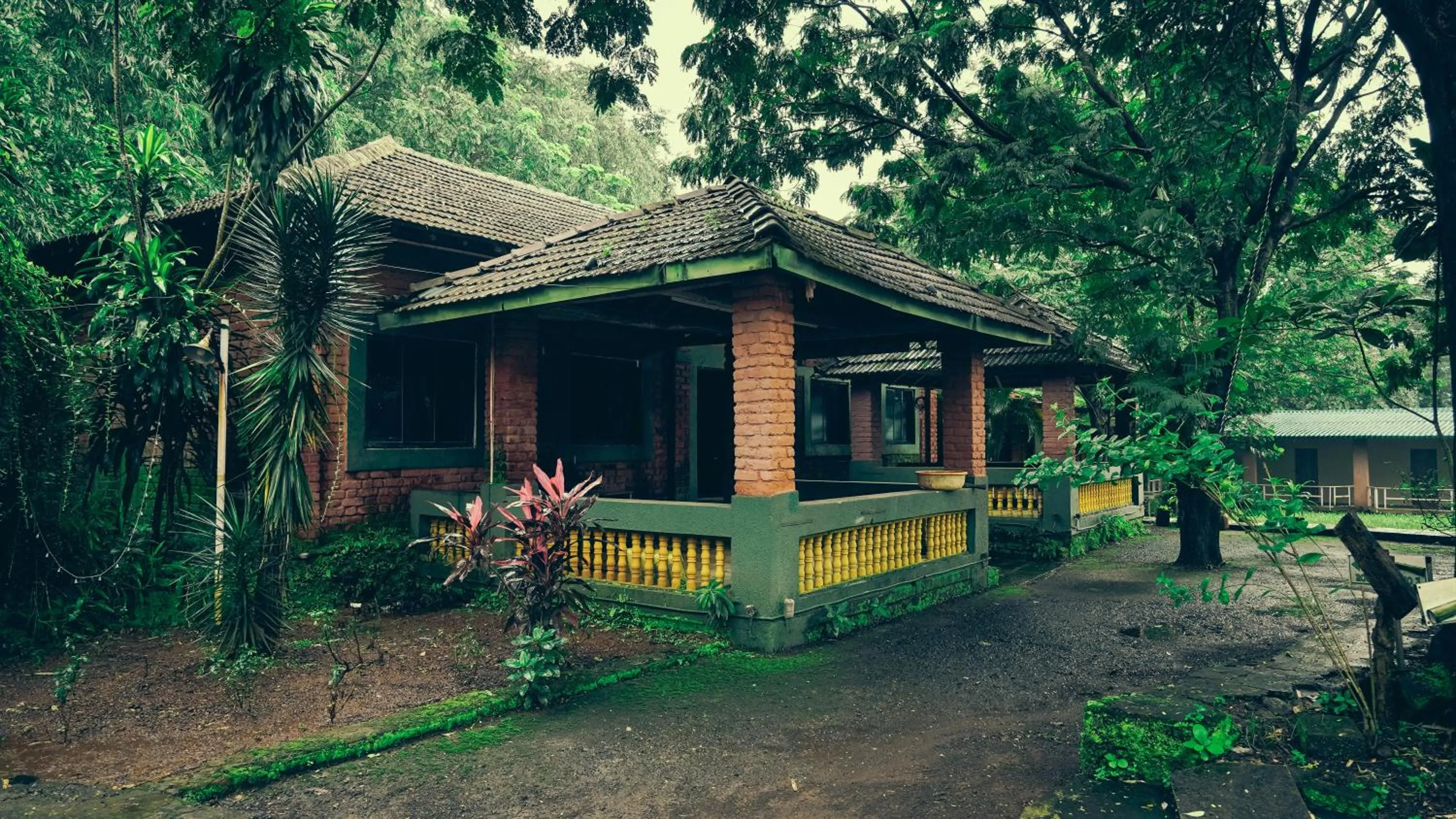 Property building in Whispering Peepul Resort