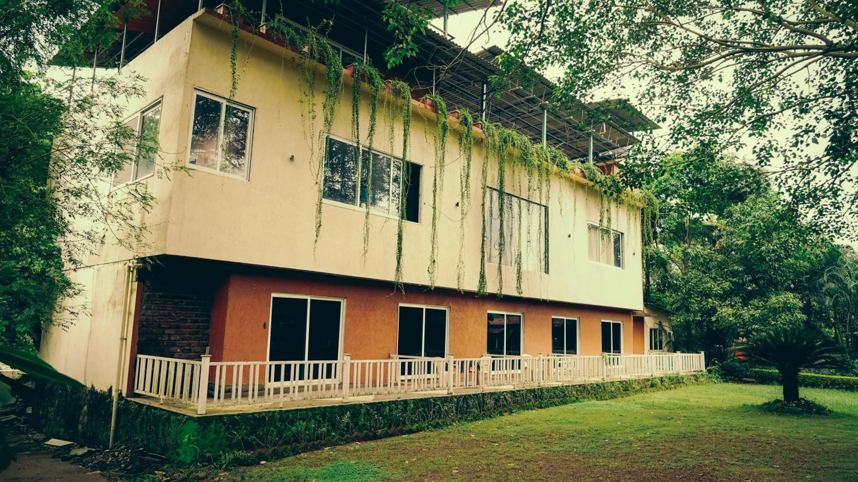 Property building in Whispering Peepul Resort