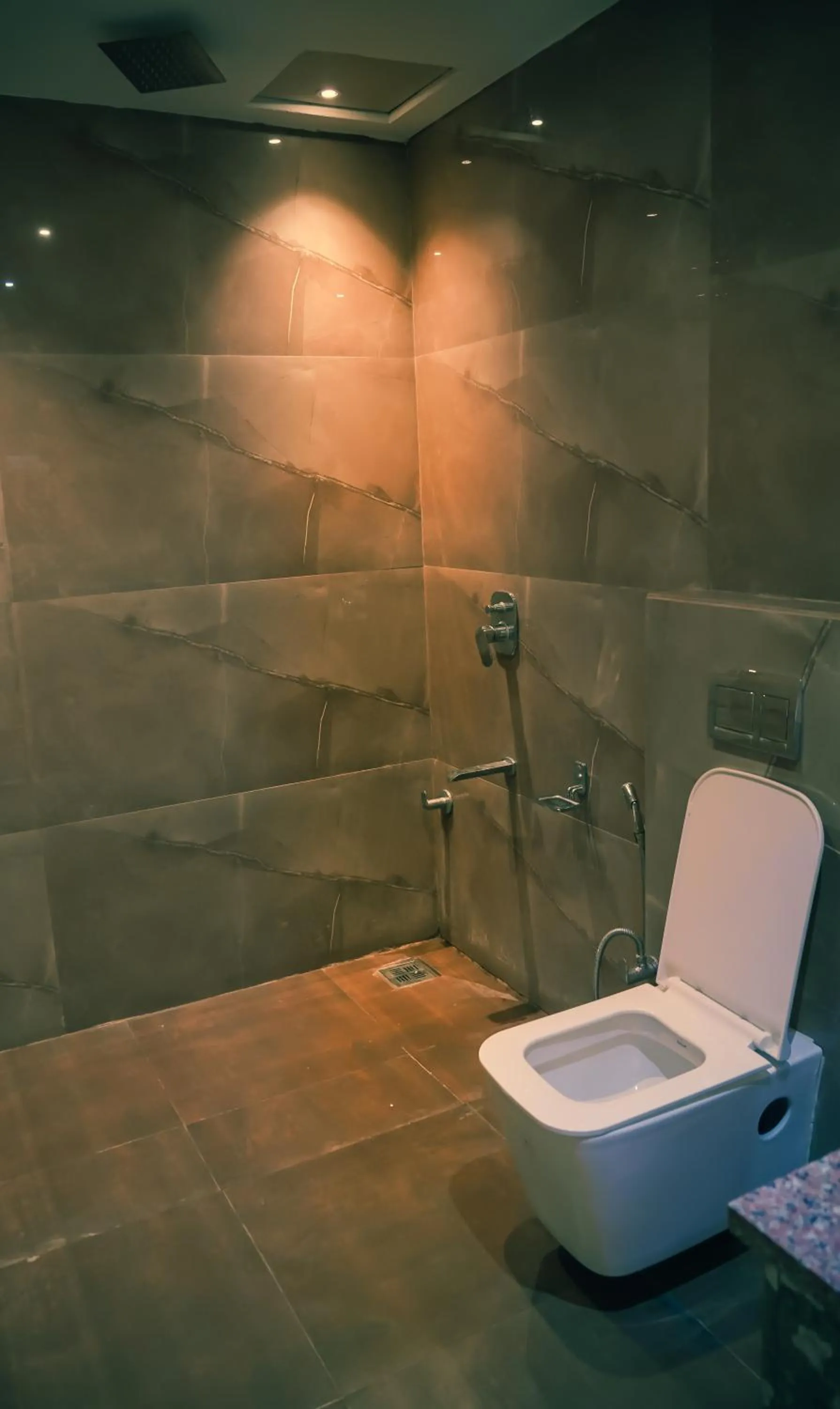 Shower in Whispering Peepul Resort