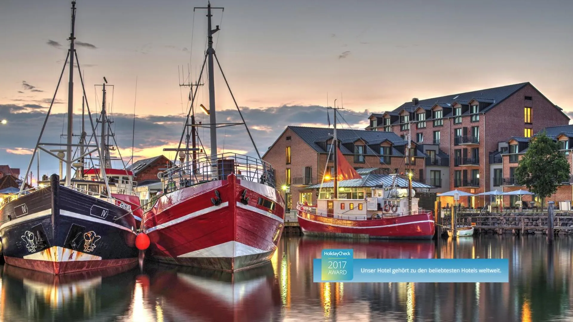 Property building in Hafenhotel Meereszeiten