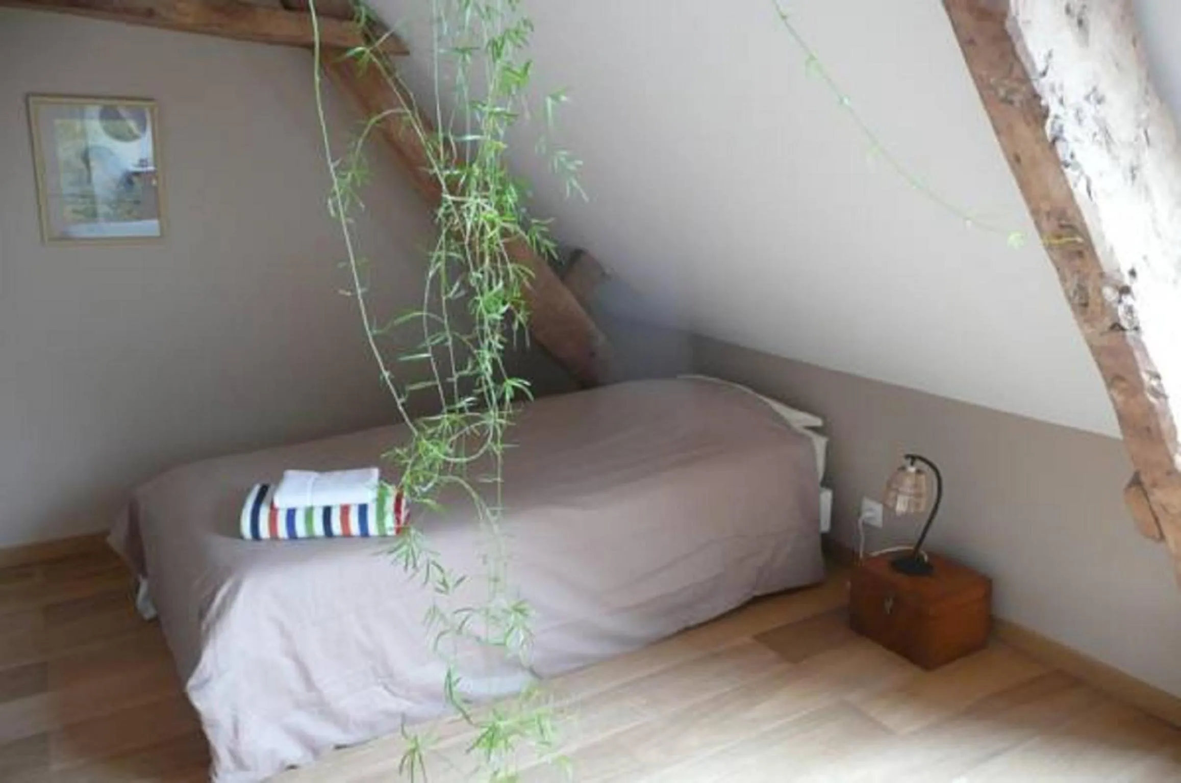 Bed in Chambre d'Hôte La Maison du Mesnil