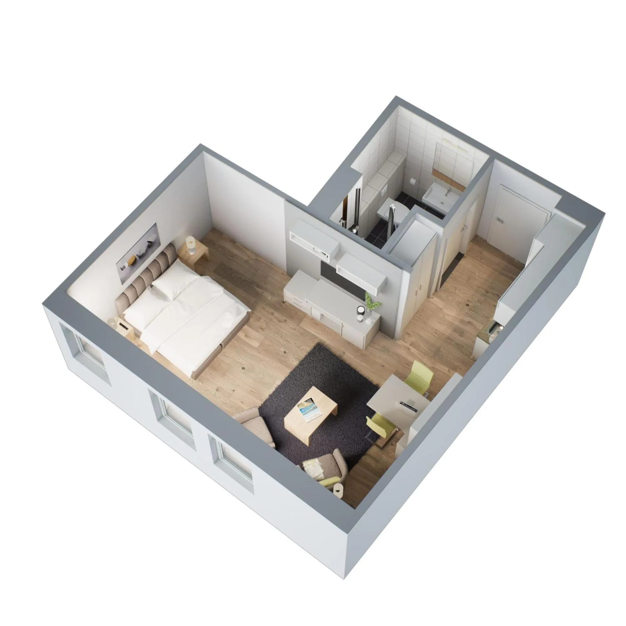 Photo of the whole room in ADAPT APARTMENT HOTEL Siegen