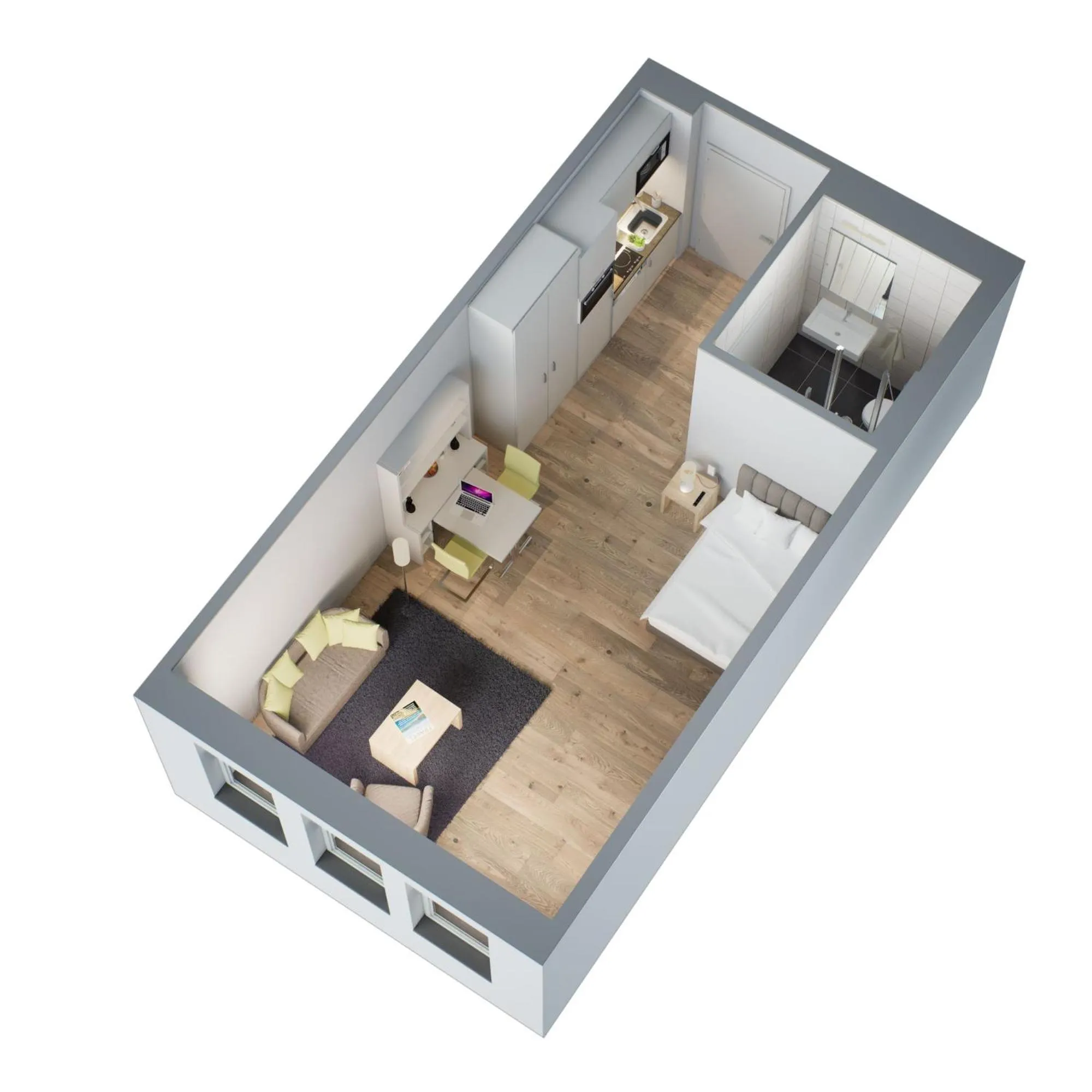 Photo of the whole room in ADAPT APARTMENT HOTEL Siegen