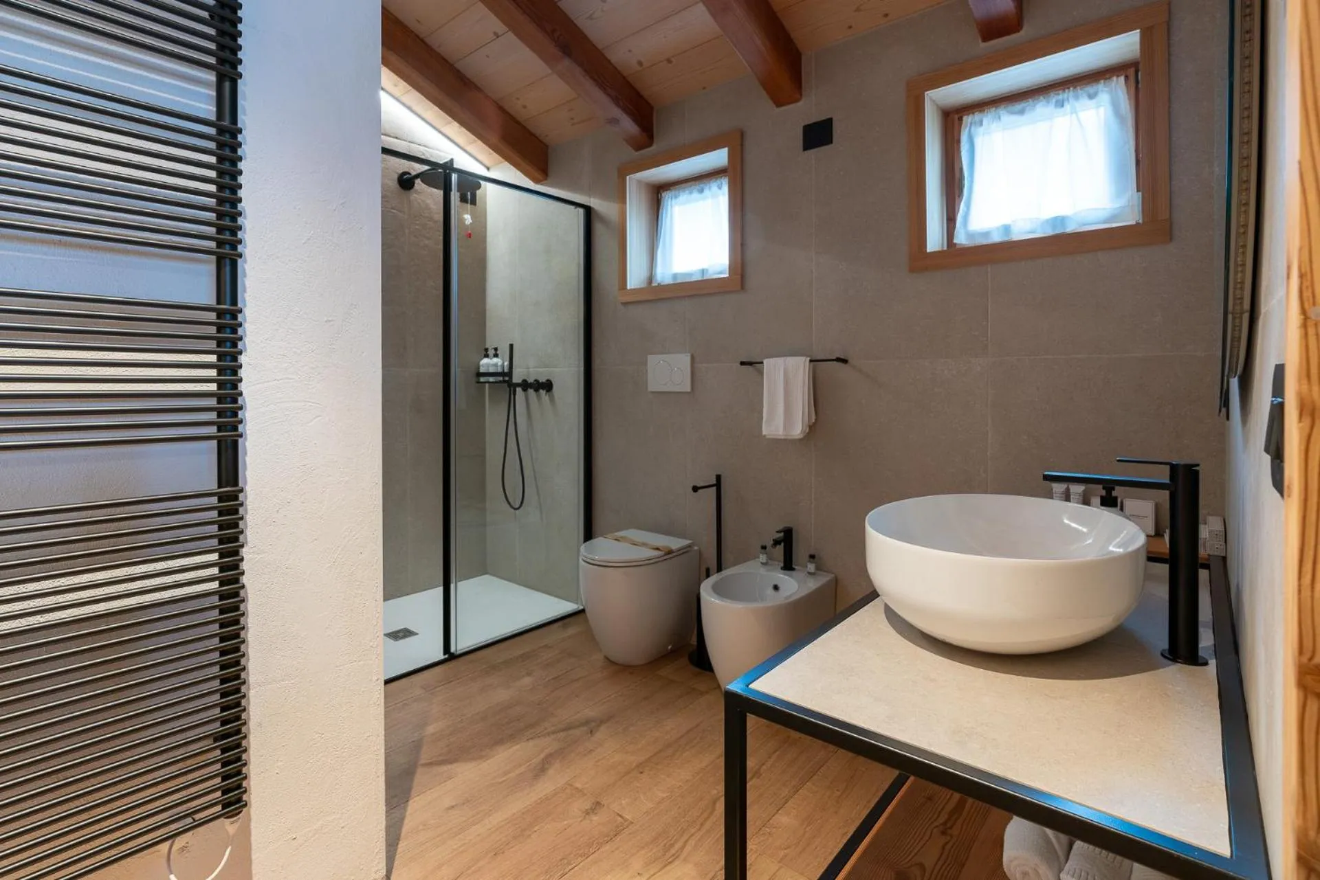 Shower in Hammerack Hotel, SPA & Wellness