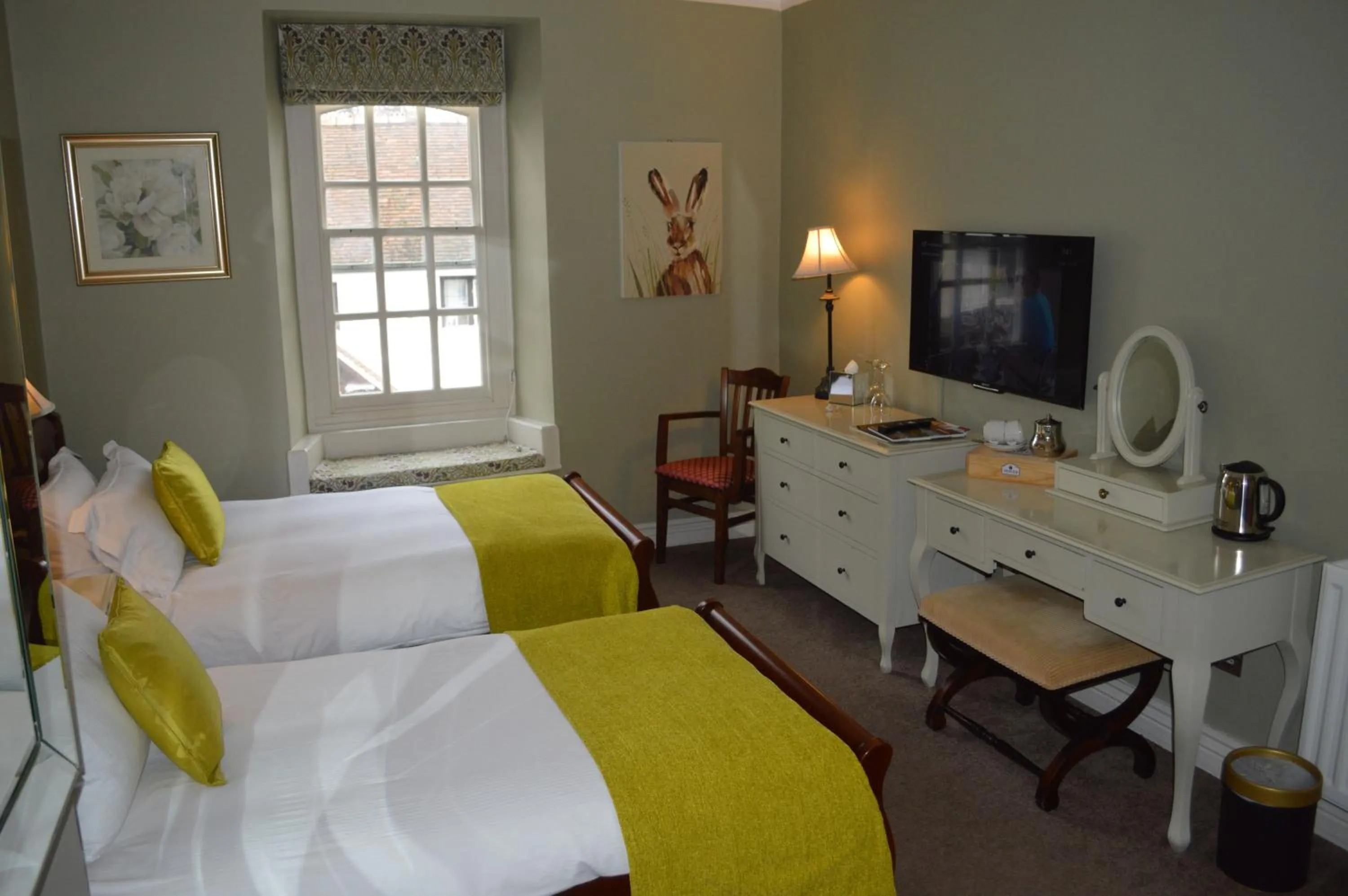 Street view, Bed in Dunster Castle Hotel