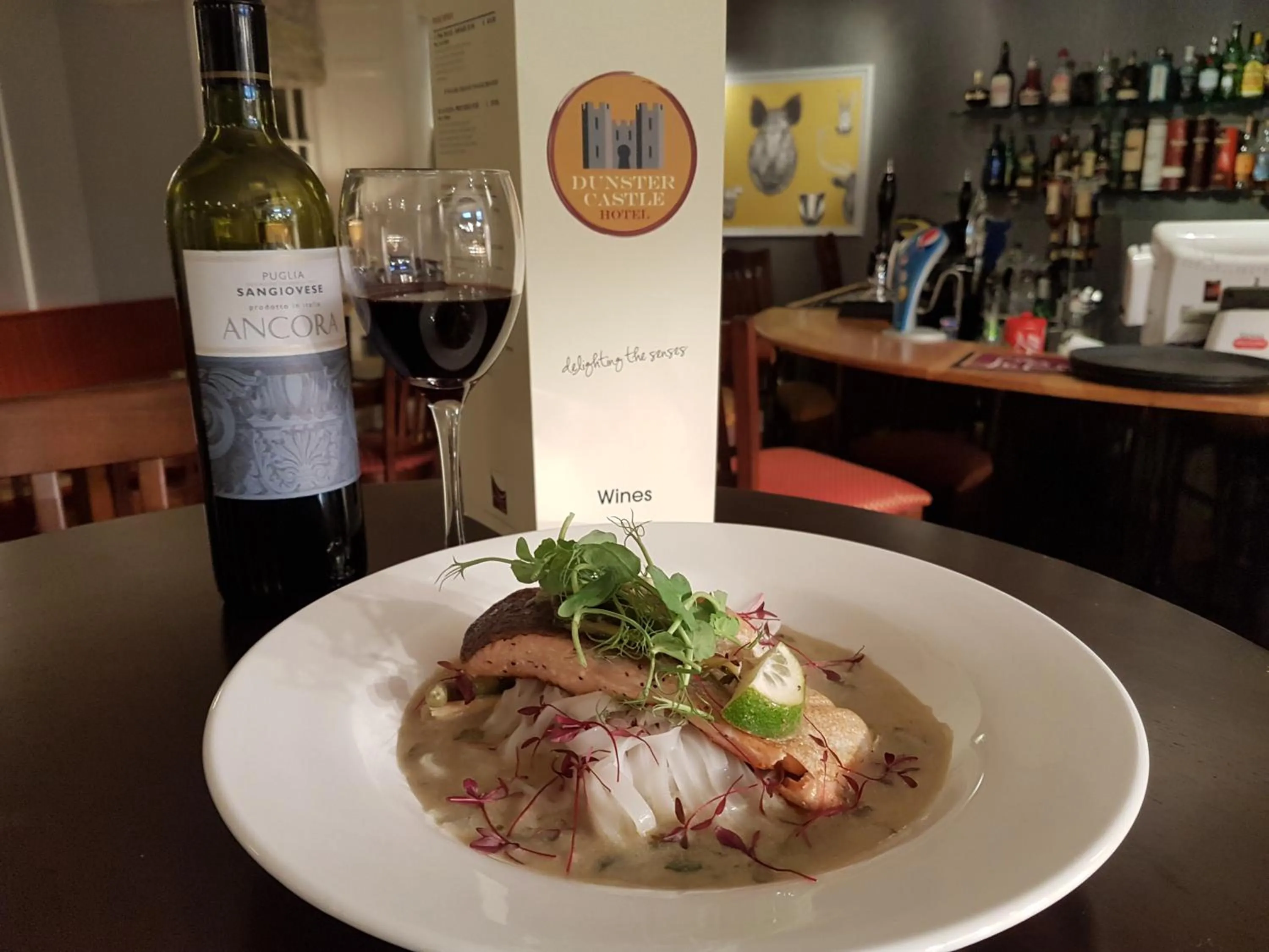 Lunch in Dunster Castle Hotel