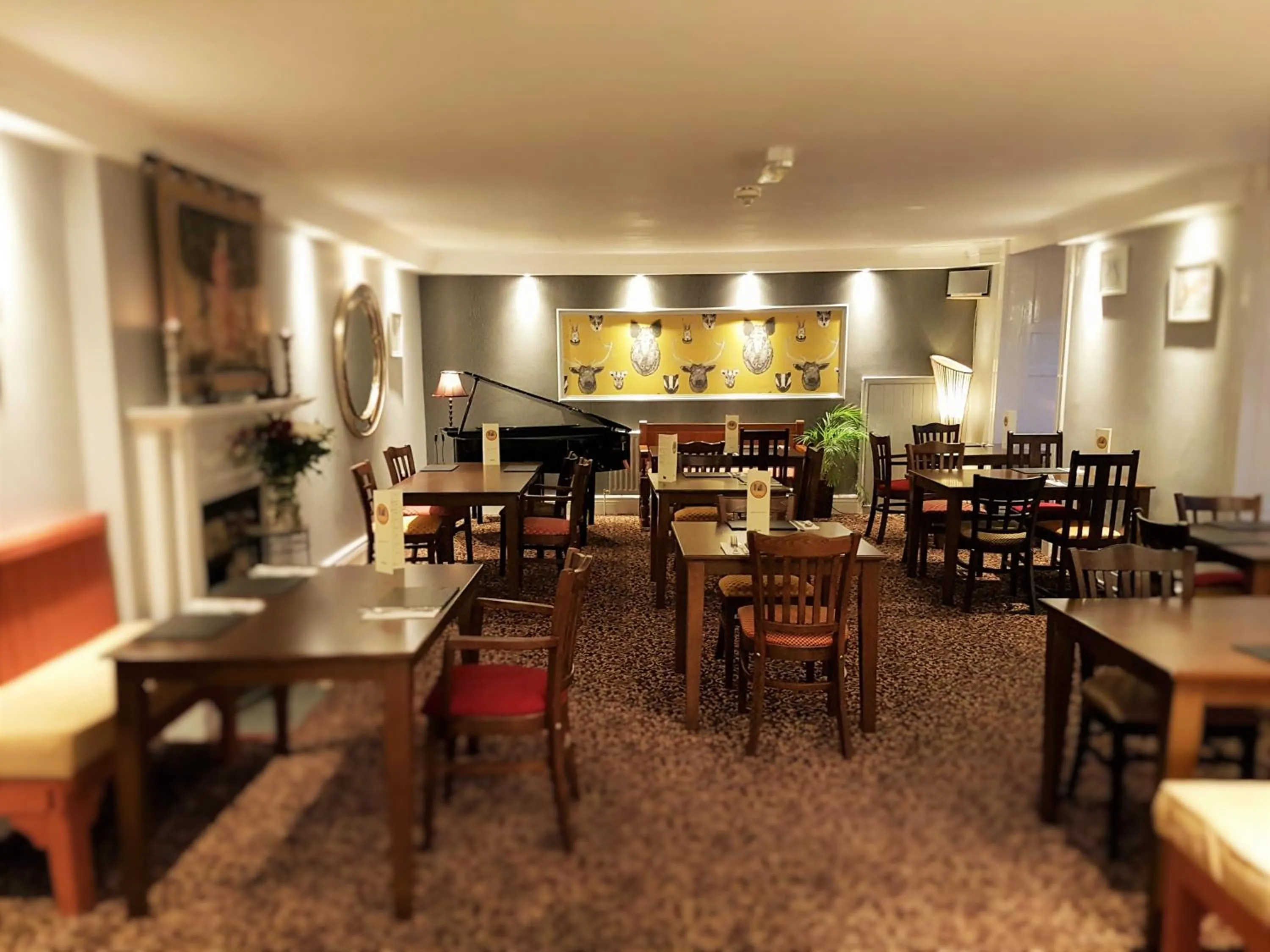 Restaurant/places to eat in Dunster Castle Hotel