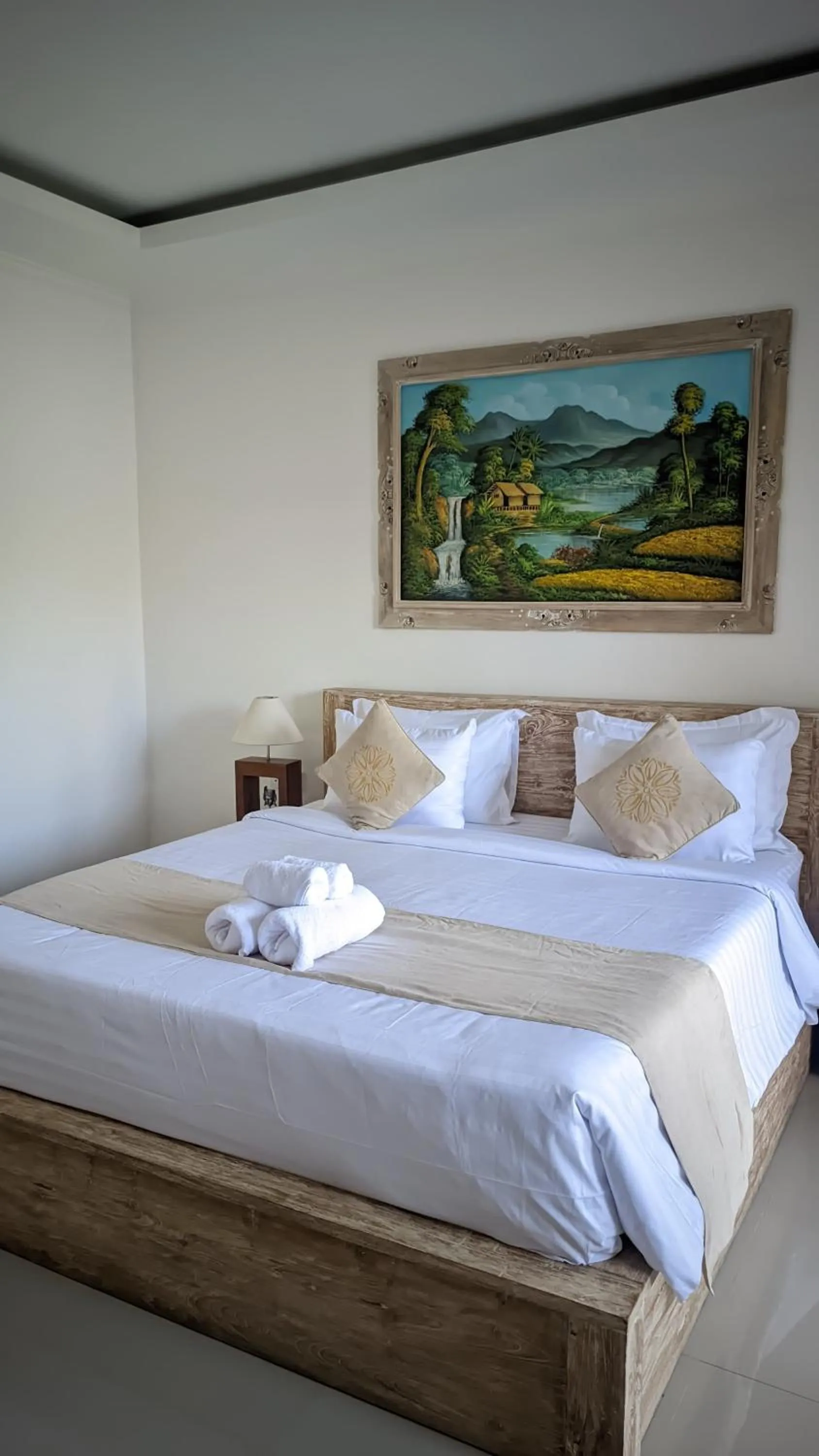 Bed in Sujiwa Ubud Hotel & Villa