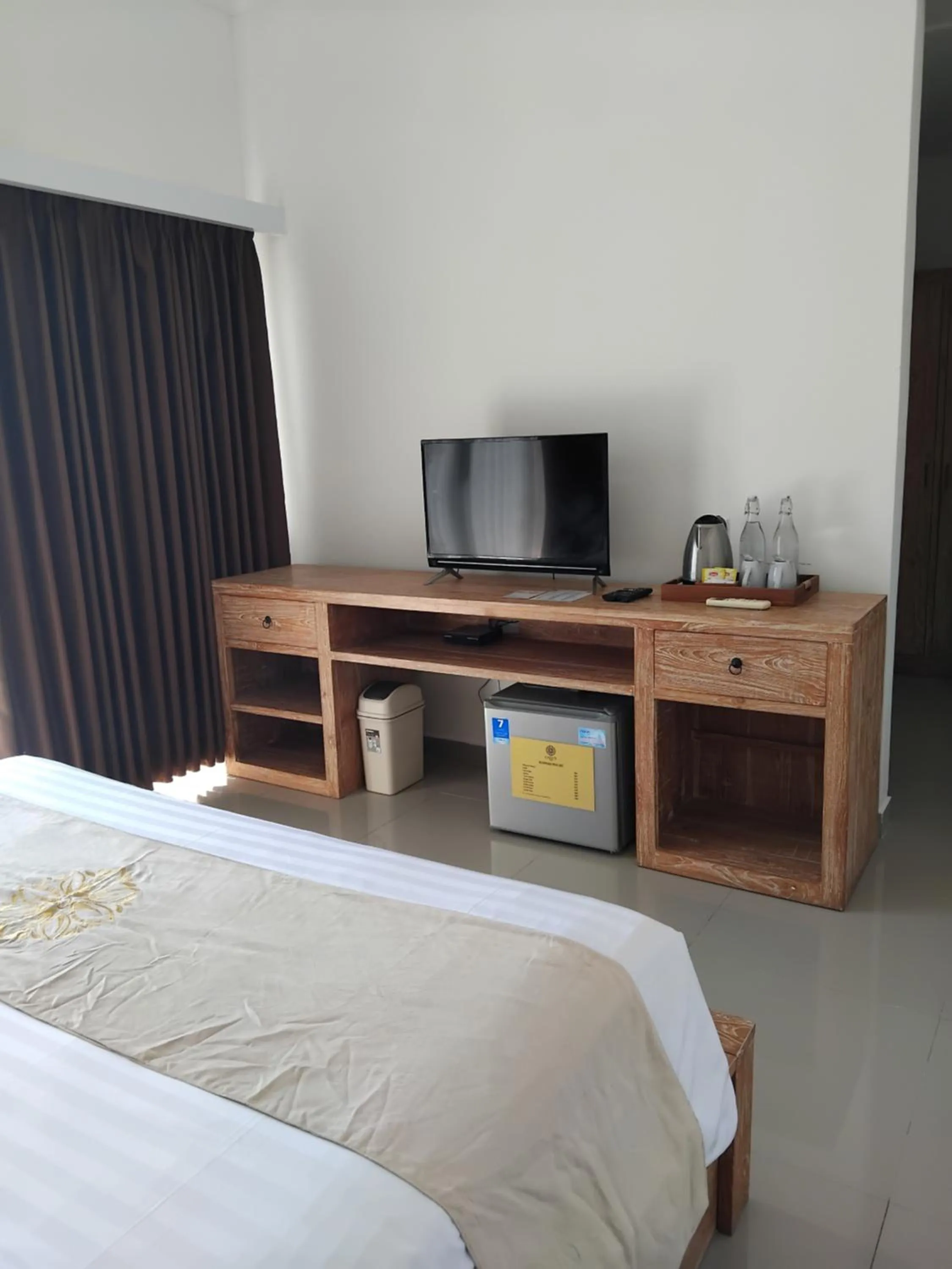 TV and multimedia, Bed in Sujiwa Ubud Hotel & Villa