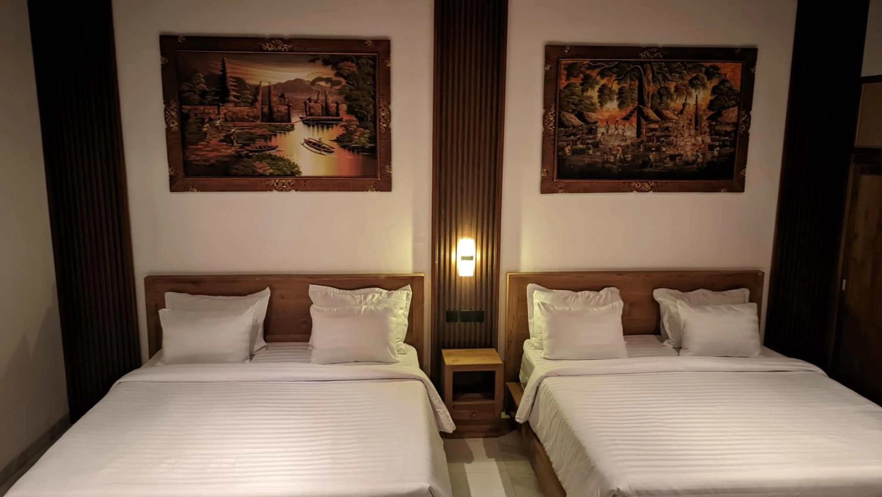 Bed in Sujiwa Ubud Hotel & Villa