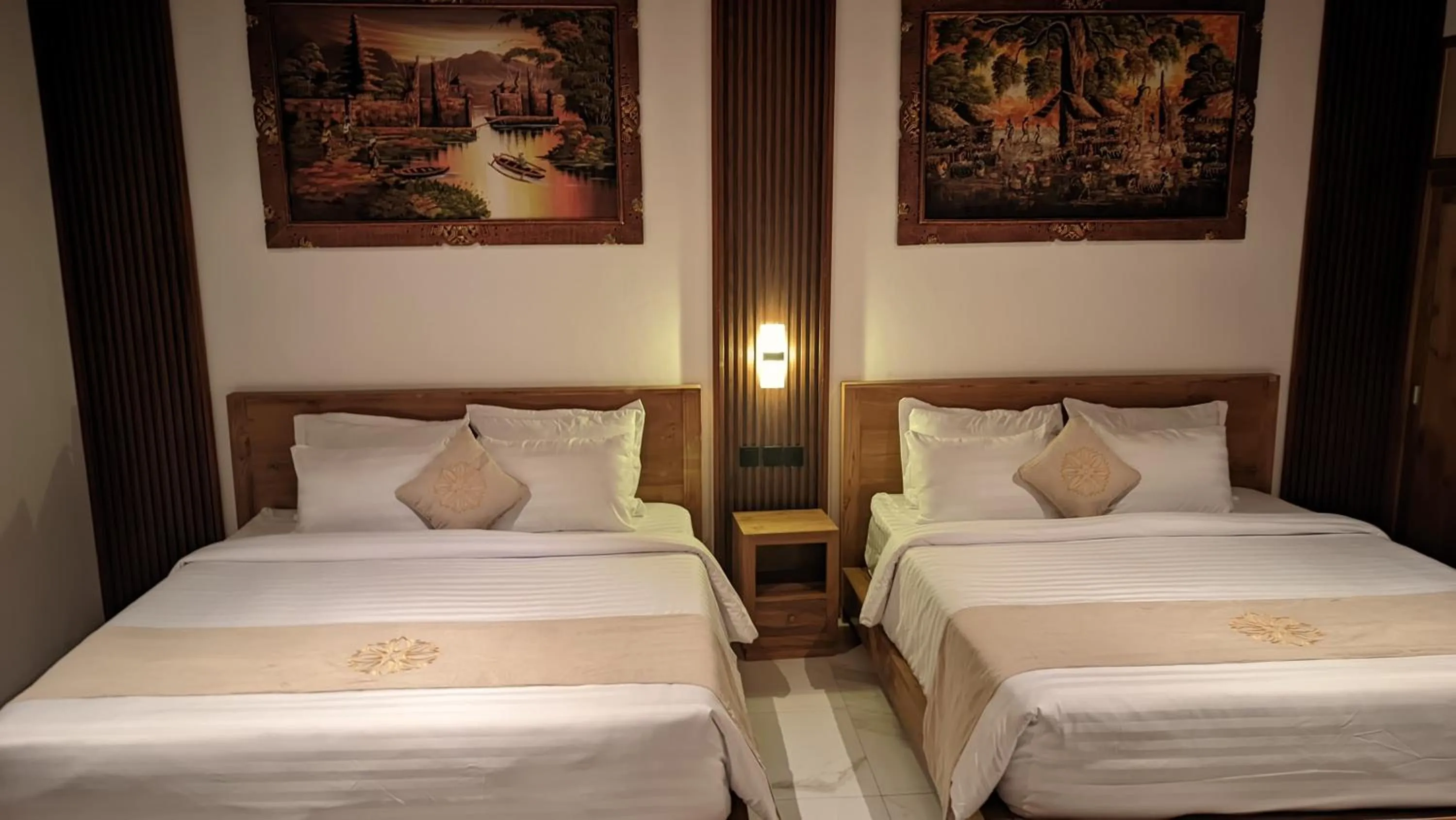 Bed in Sujiwa Ubud Hotel & Villa