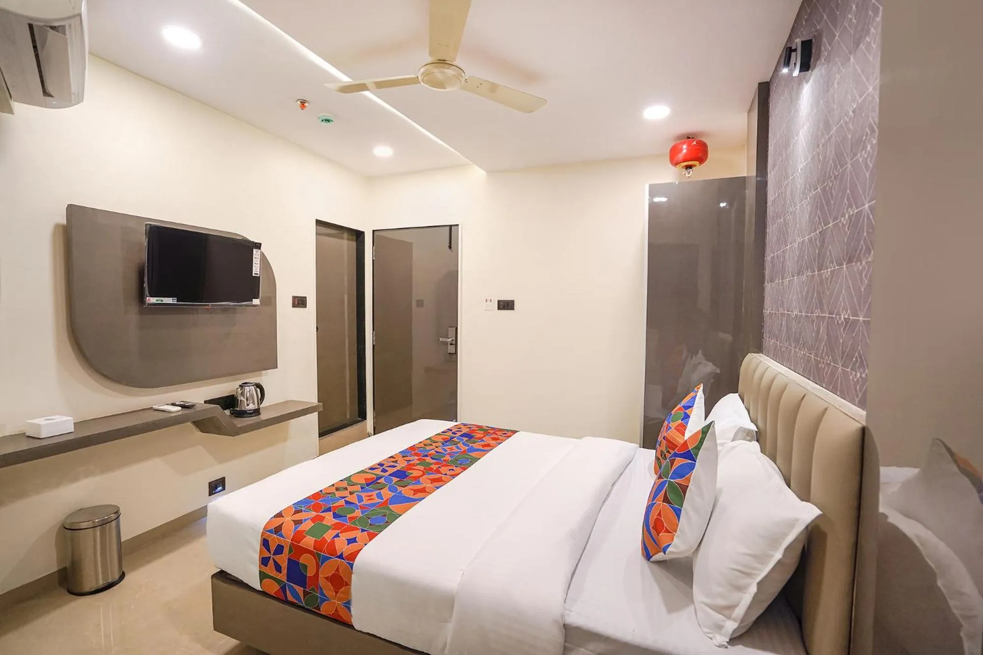 Bed in FabHotel Well Back - Nr BKC